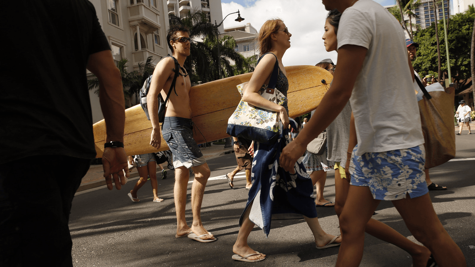 crosswalk in honolulu