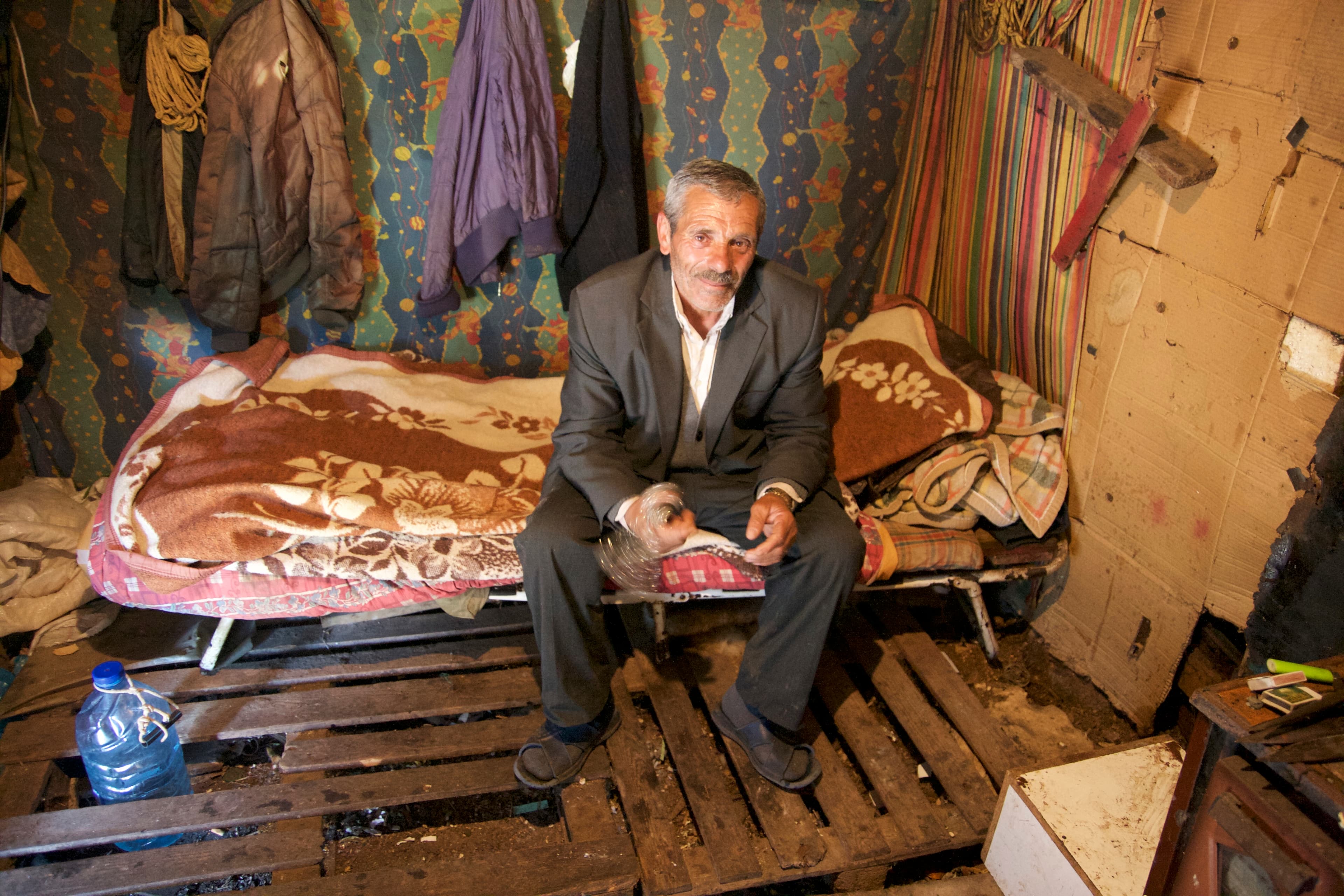 Mato Gjini, 66, says he started illegally growing marijuana because he wasn’t able to support his eight children through legal means.