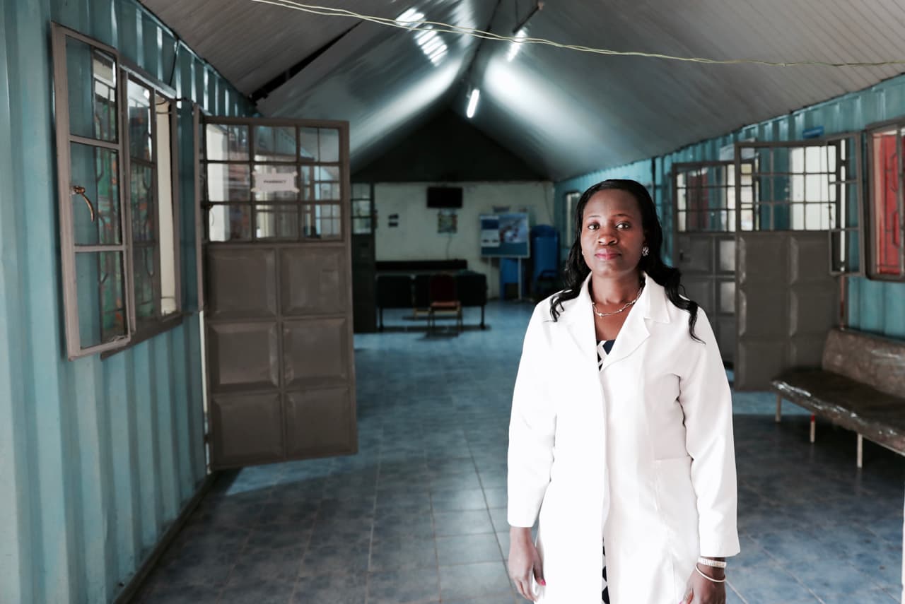 Melvine Ouyo, Clinic Director at Family Health Options Kenya