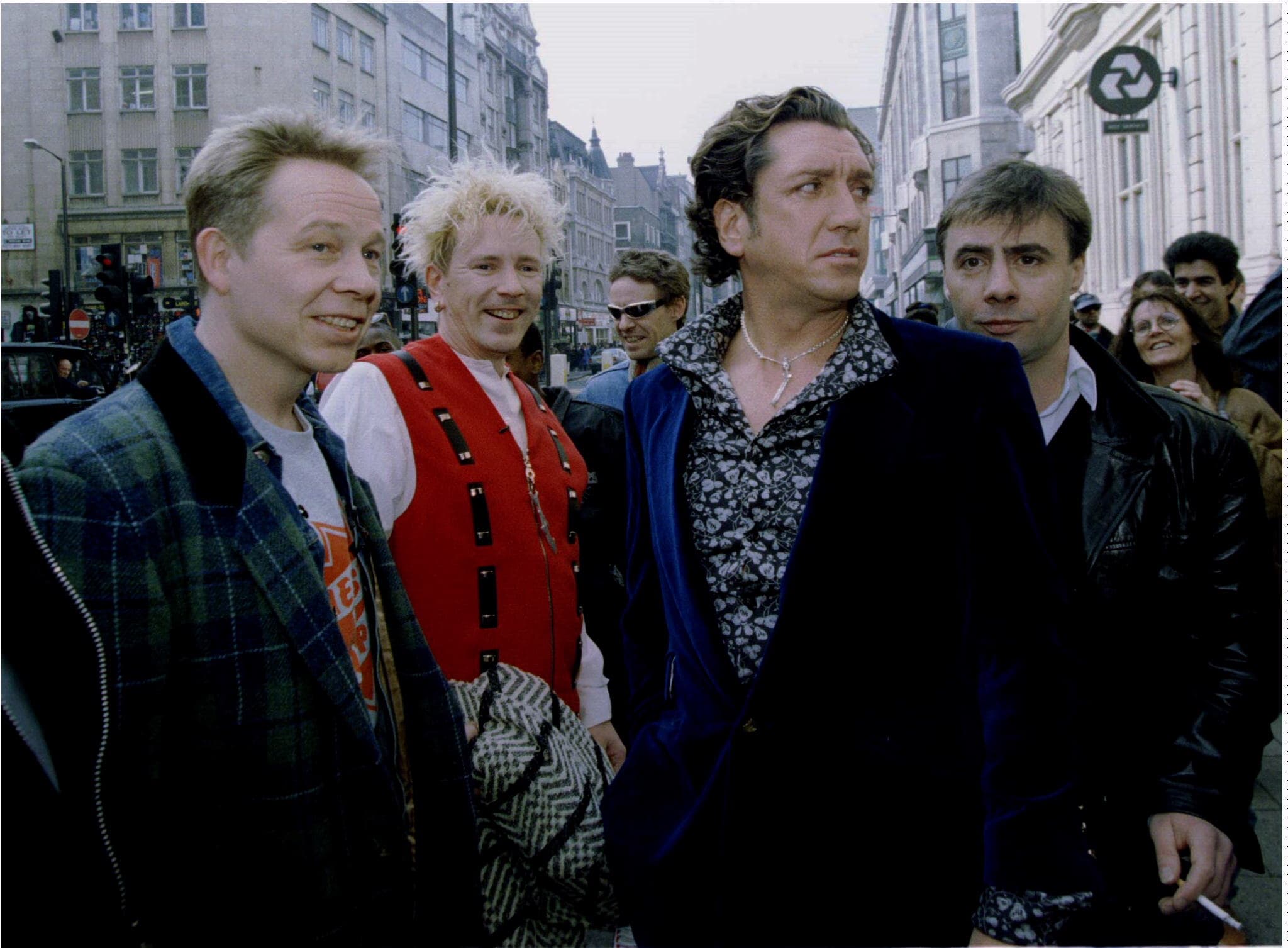 The four original members of the Sex pistols