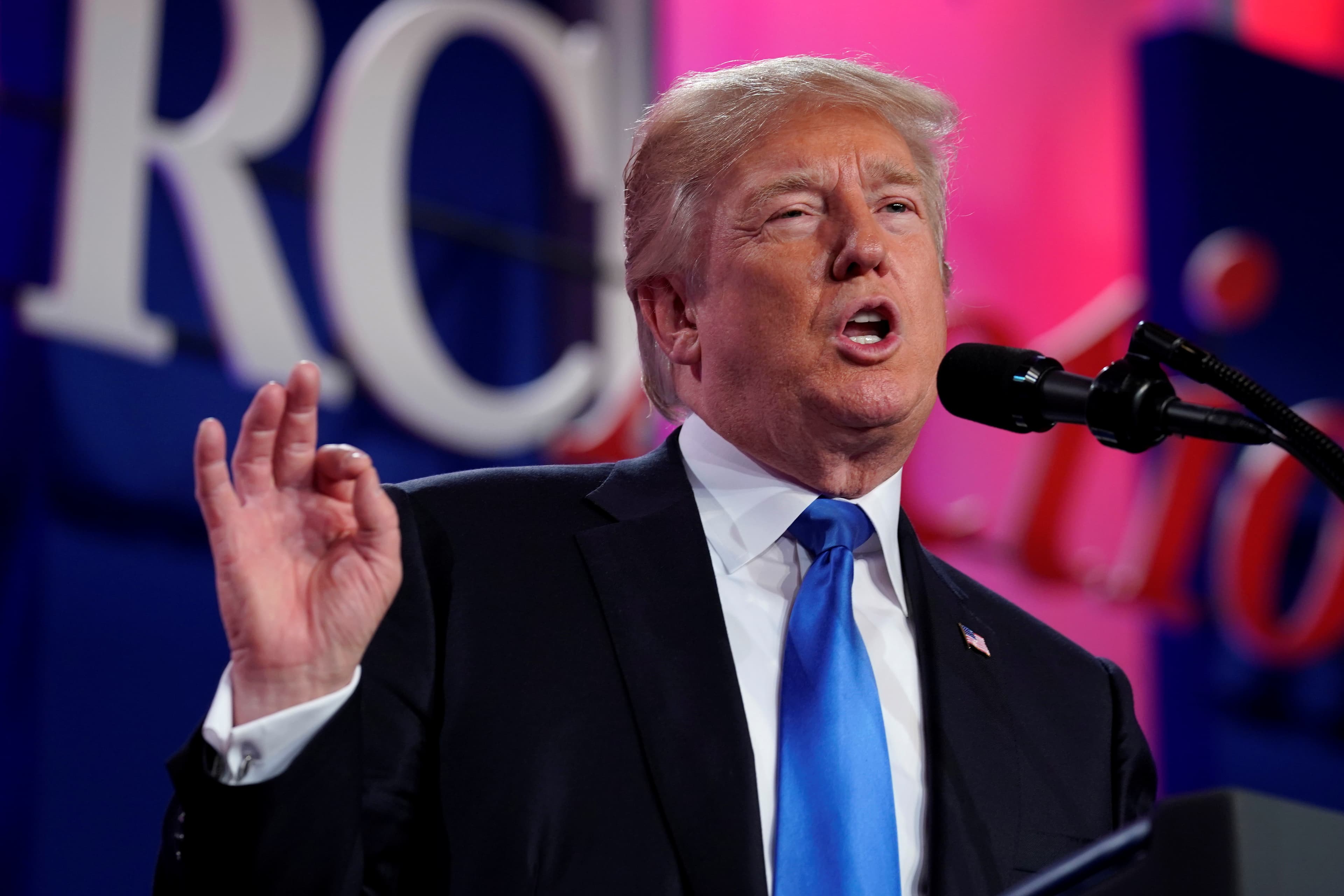 US President Donald Trump