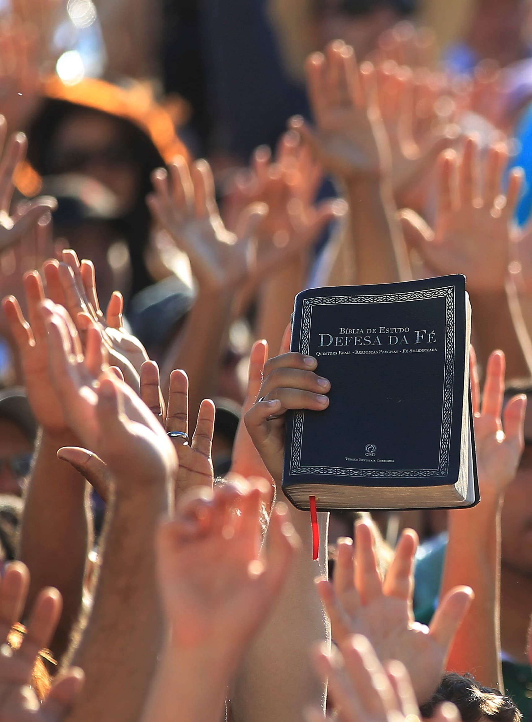 Evangelical Christians participate in the 