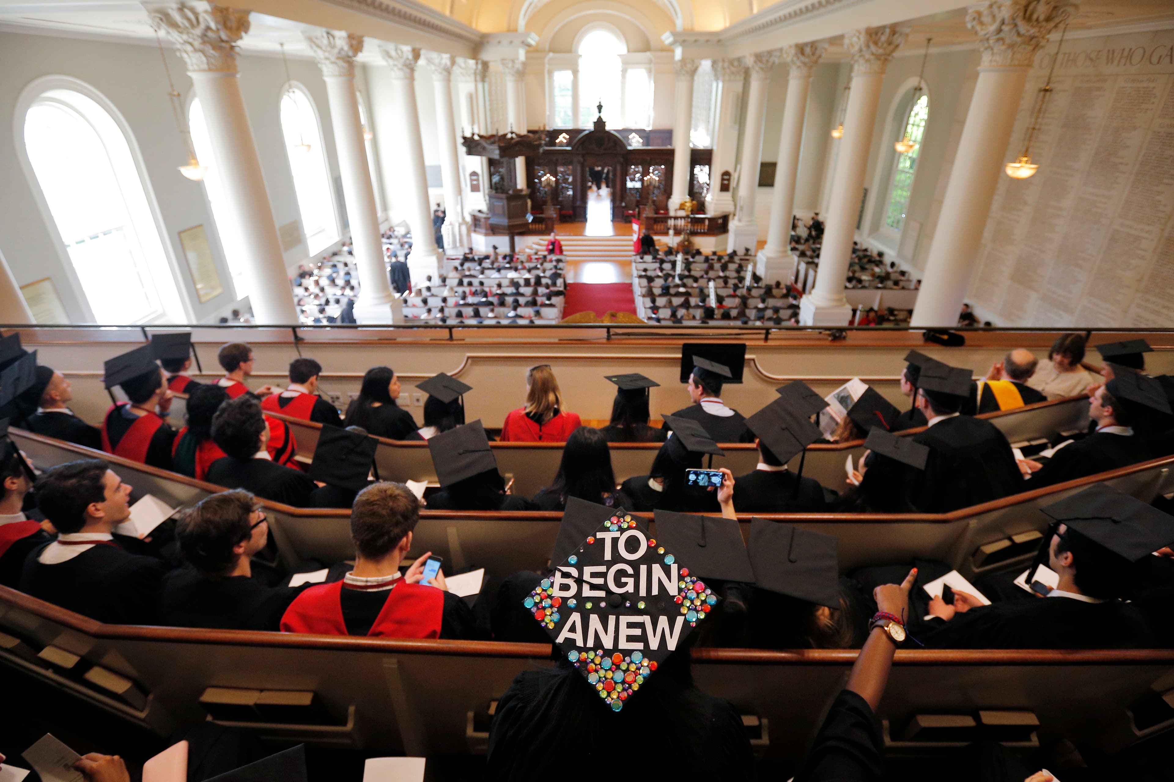 Graduation celebrations at Harvard