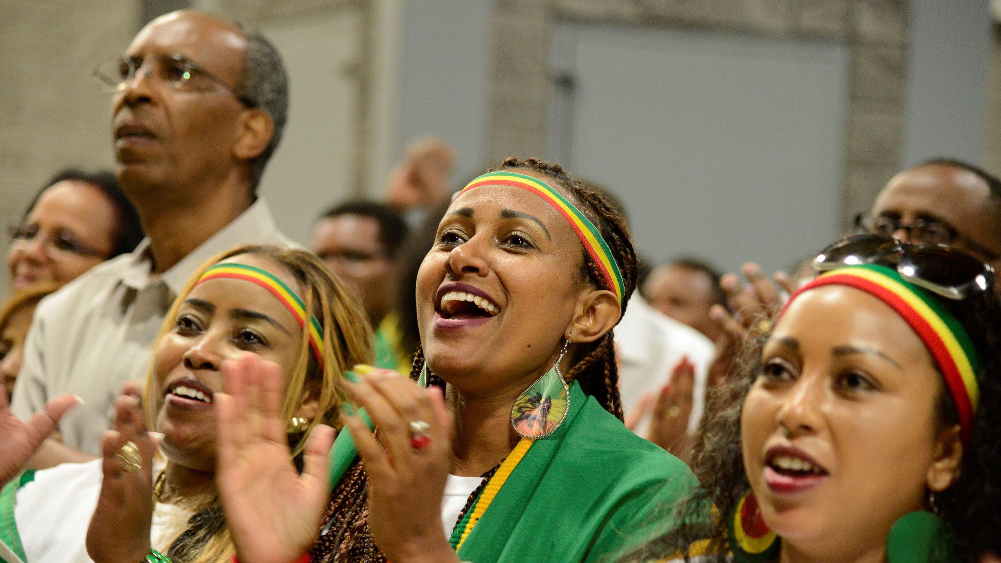 members of the Ethiopian diaspora