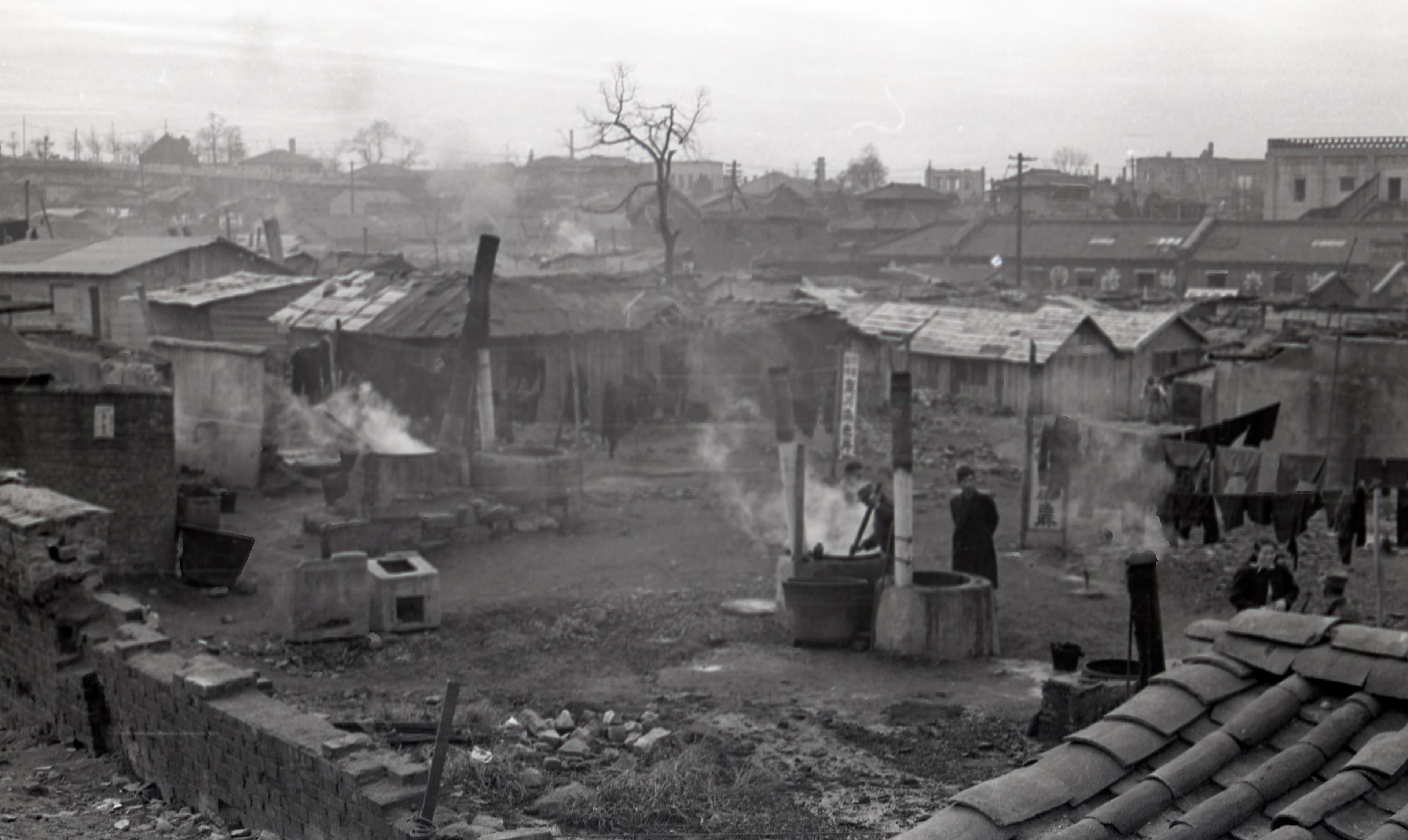old wooden houses in korea
