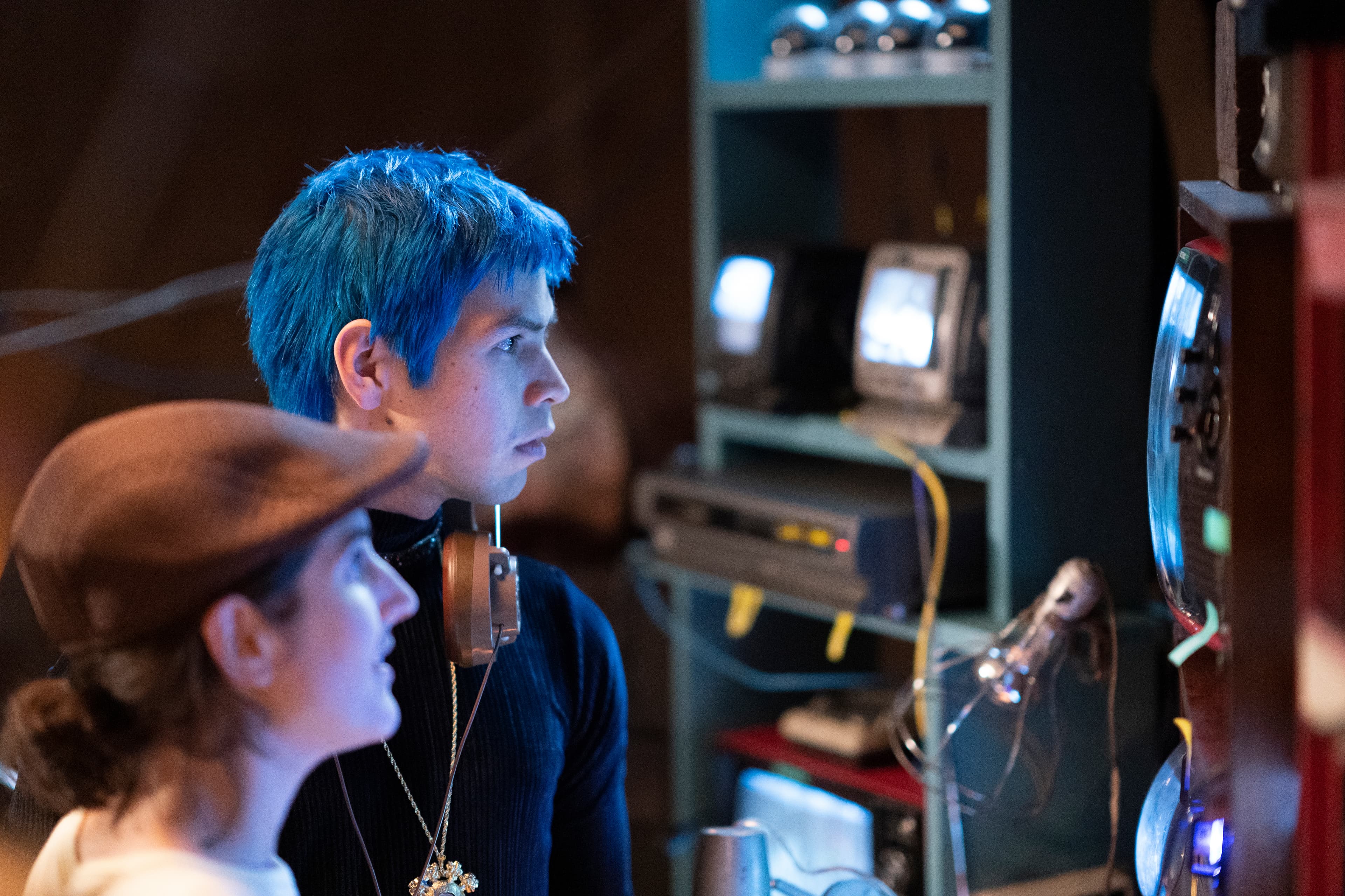 Julio Torres as Andres and Ana Fabrega as Tati in “Los Espookys.”