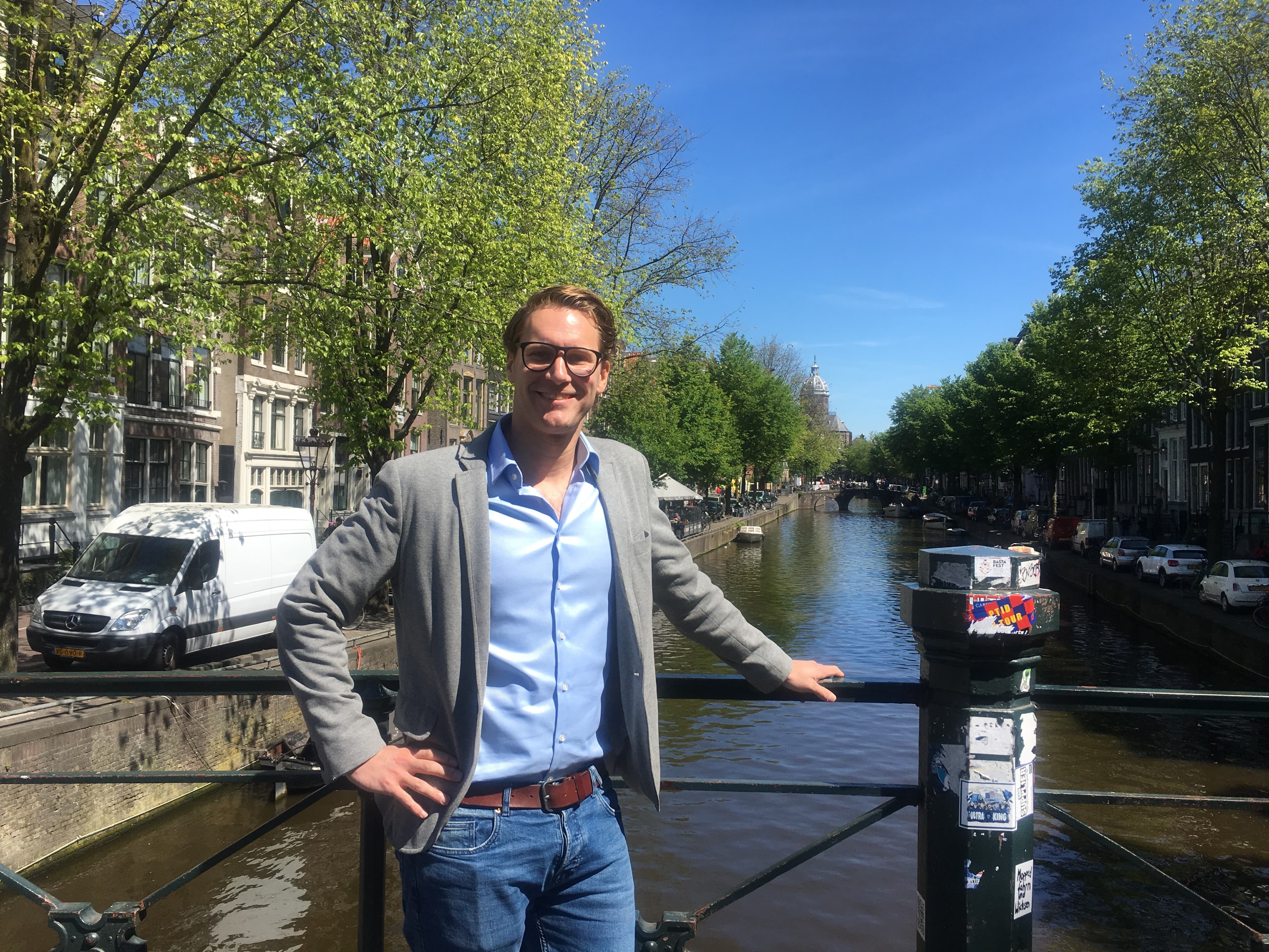 Elard Tissot van Patot- Founder of the Amsterdam Red Light District Tour.