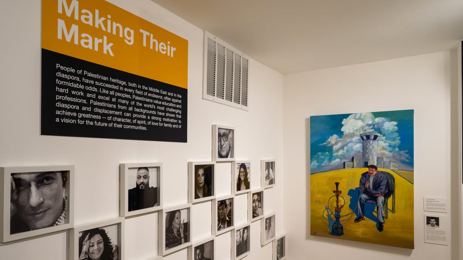 a view of the Museum of the Palestinian People