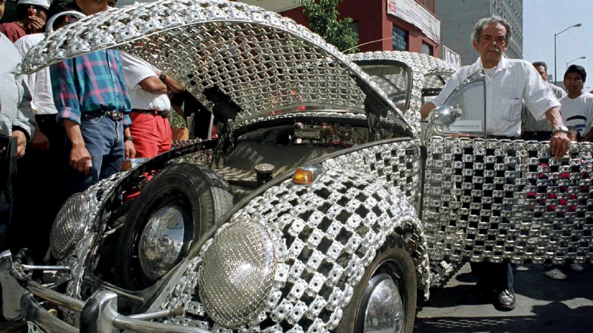 a custom vw beetle in mexico