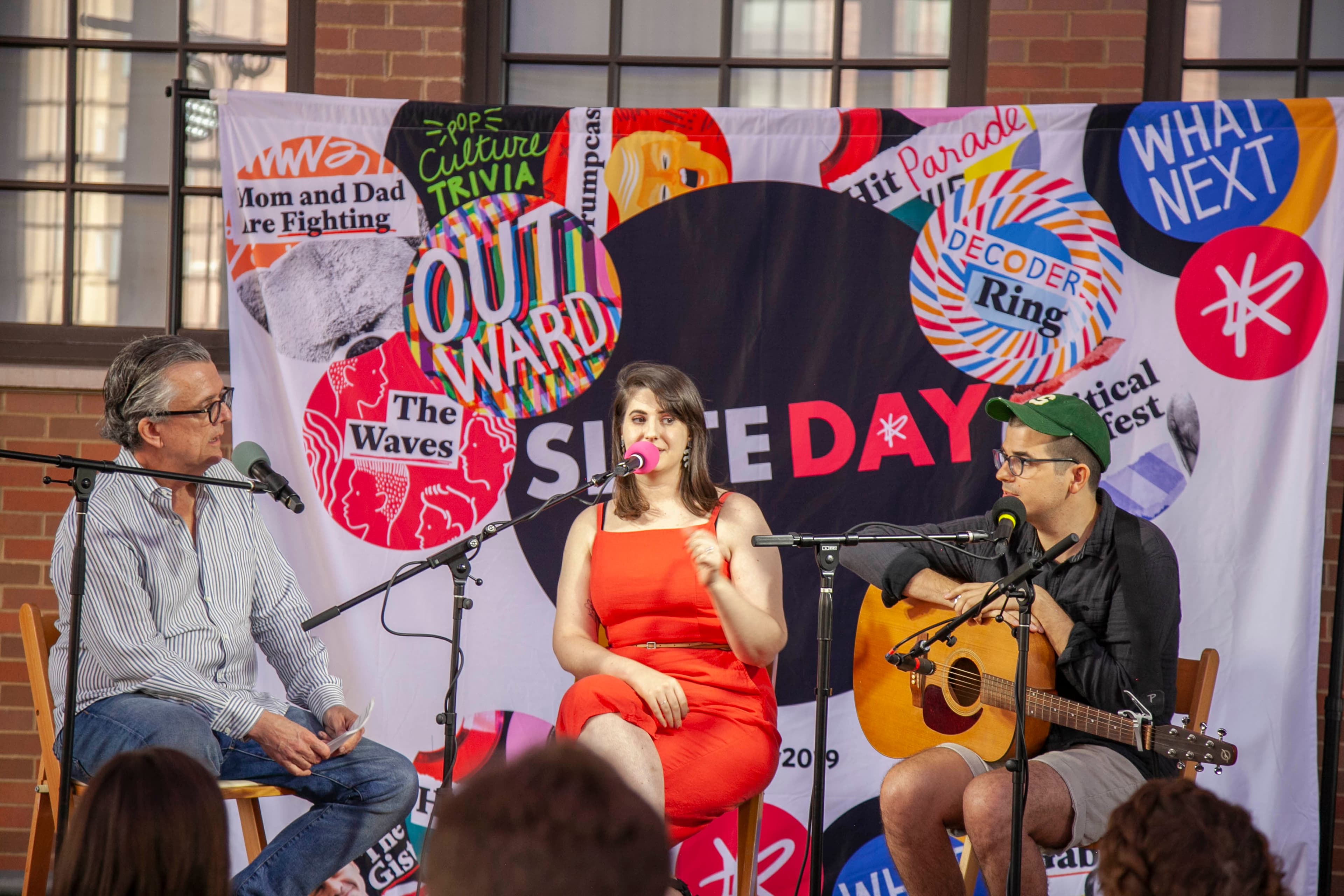 Kurt Andersen talks with Rachel Wenitsky and Ned Risely of Friends Who Folk.