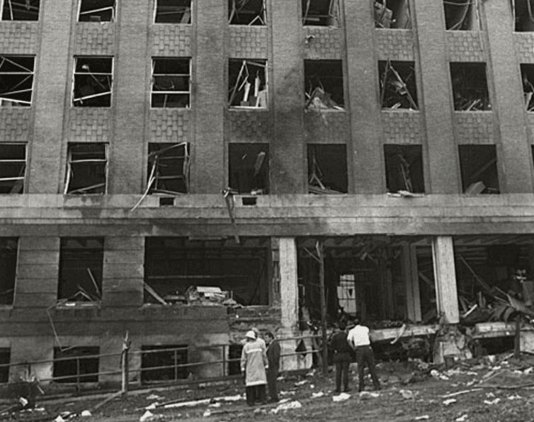 burned out building in madison, wisconsin