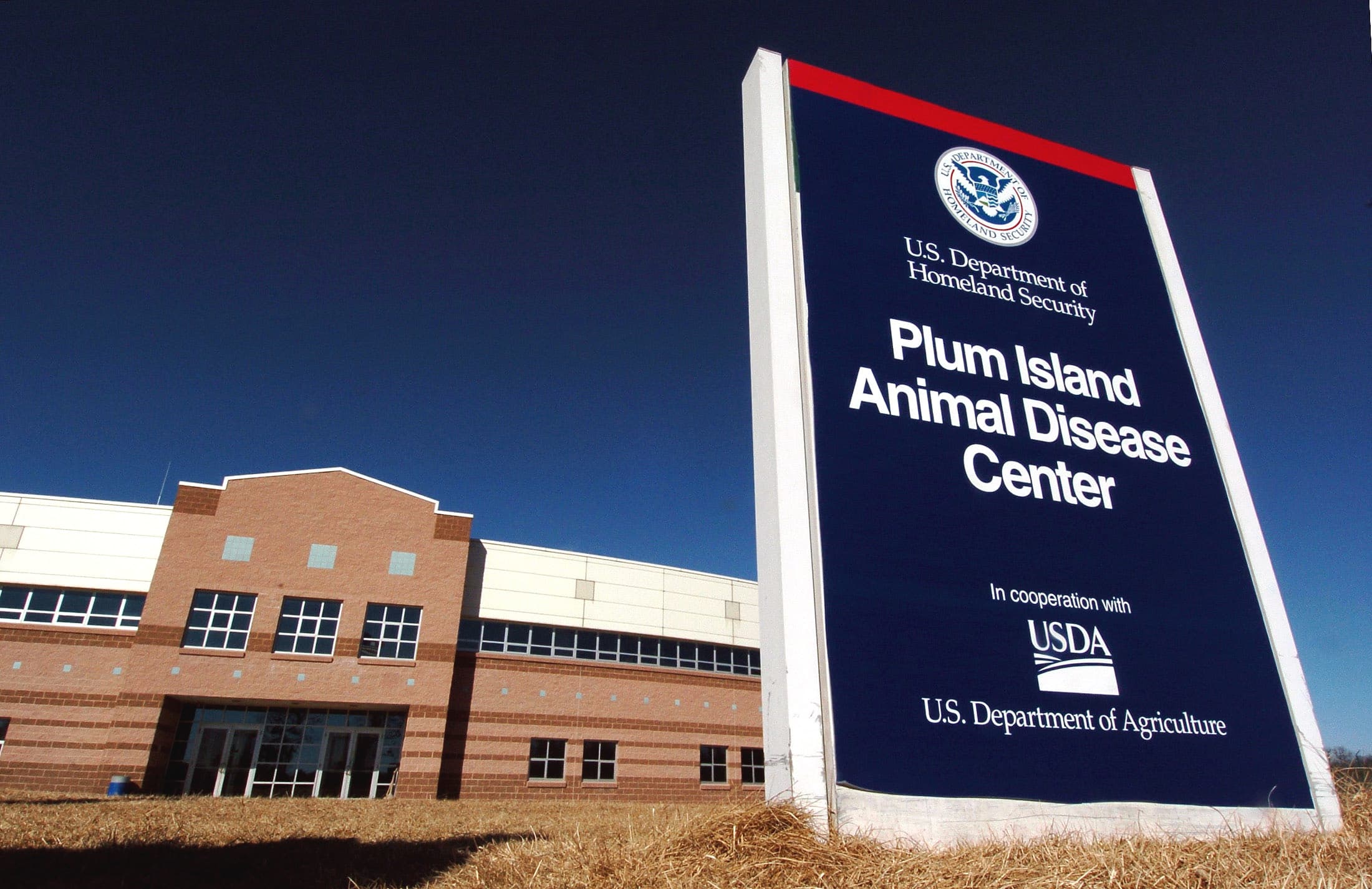 The research center on Plum Island