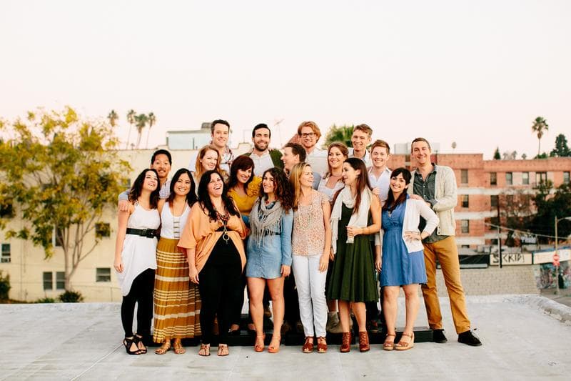 The members of The Silver Lake Chorus.