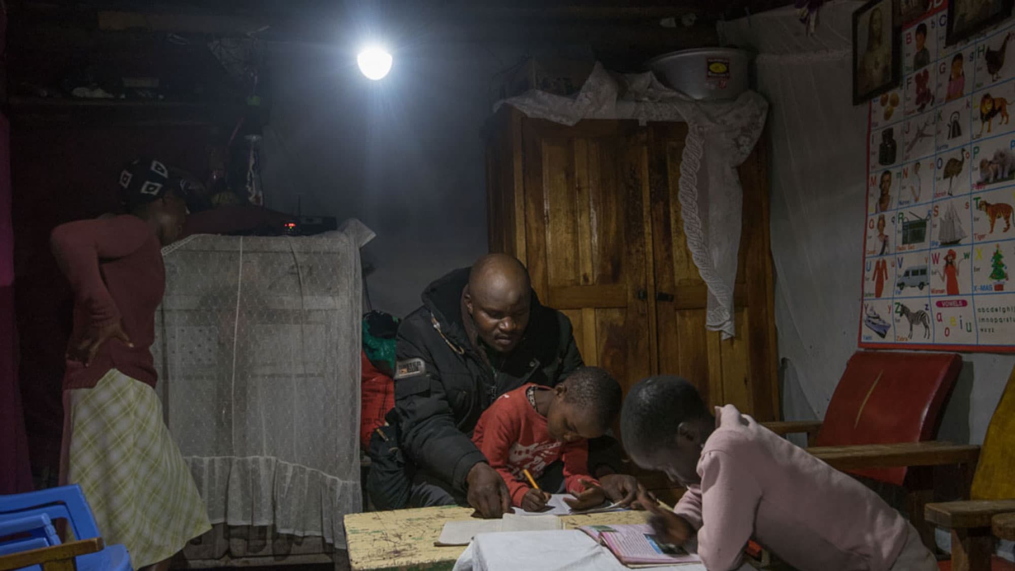 M-Kopa has roughly 1 million customers in Kenya, Tanzania and Uganda. After leasing for about a year, customers can own the solar storage systems, which supply a modest amount of power to houses.