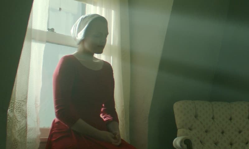 Elizabeth Moss in "The Handmaid’s Tale."