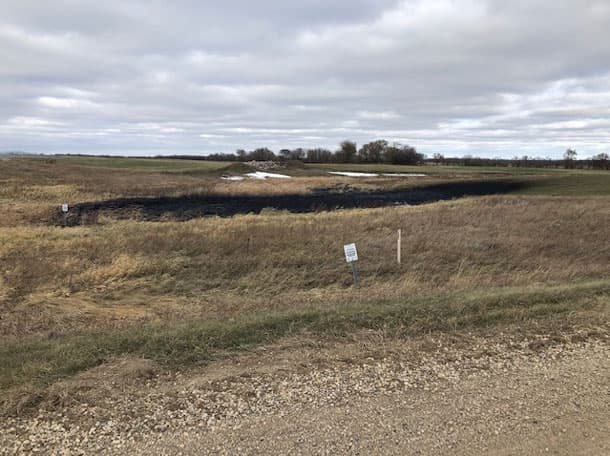 Keystone pipeline spill