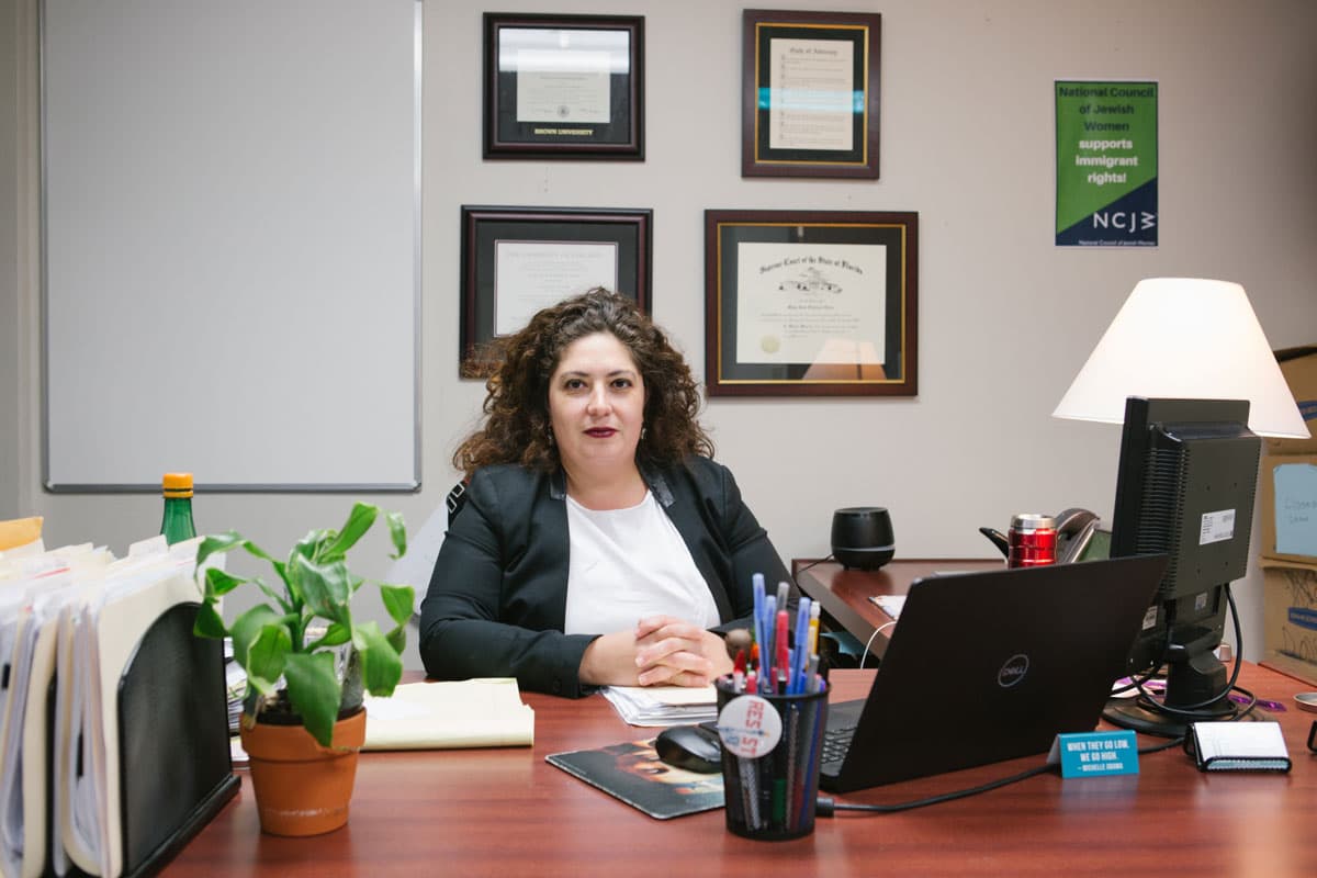 “In a lot of cases, the [visa certification] denials that I’ve received, I’ve tried to follow up and get explanations, and the explanations I get are not very satisfying,” says immigration attorney Maya Ibars, who is handling Alcantara’s case.