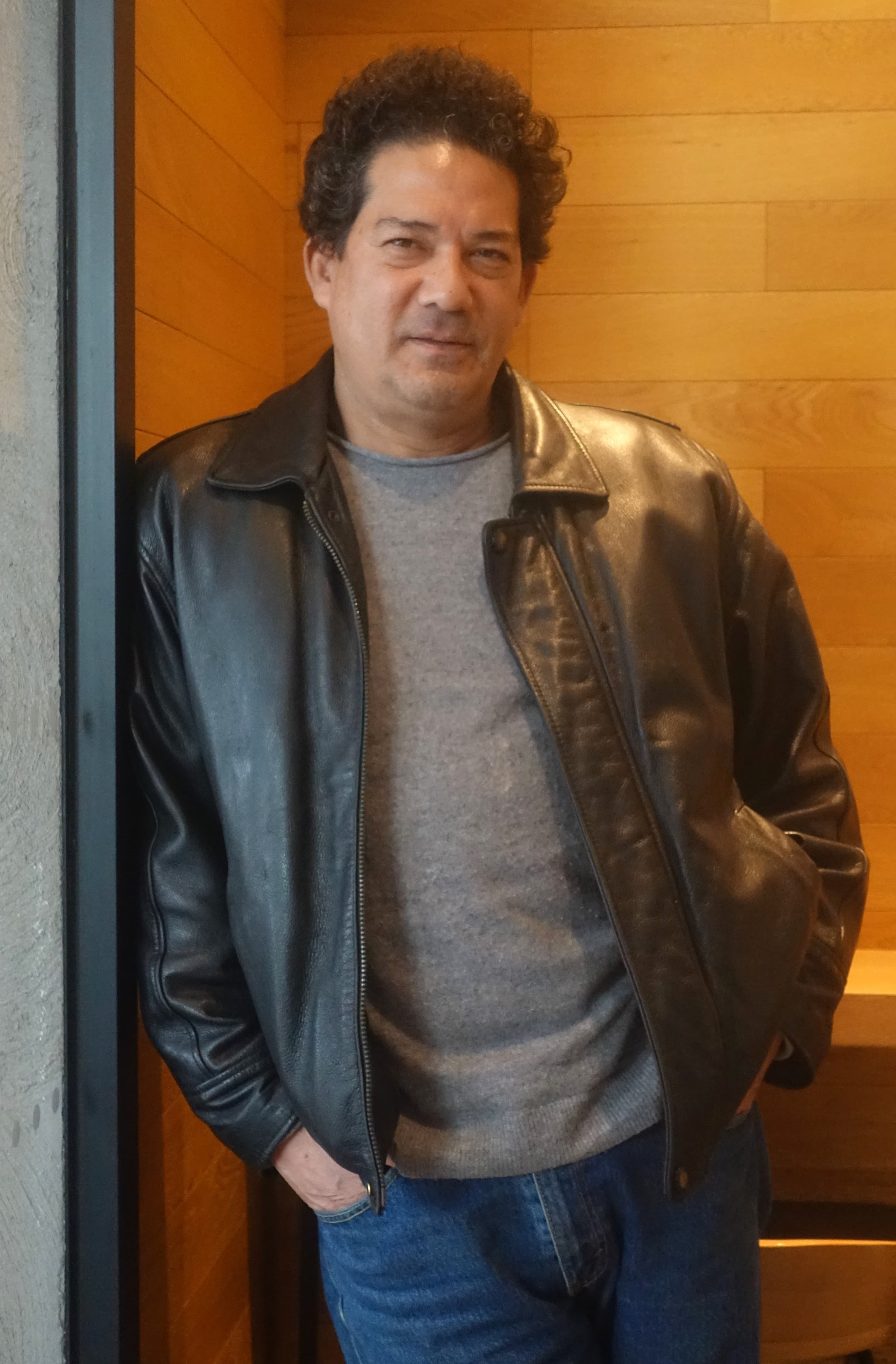 Up close photo of a white man