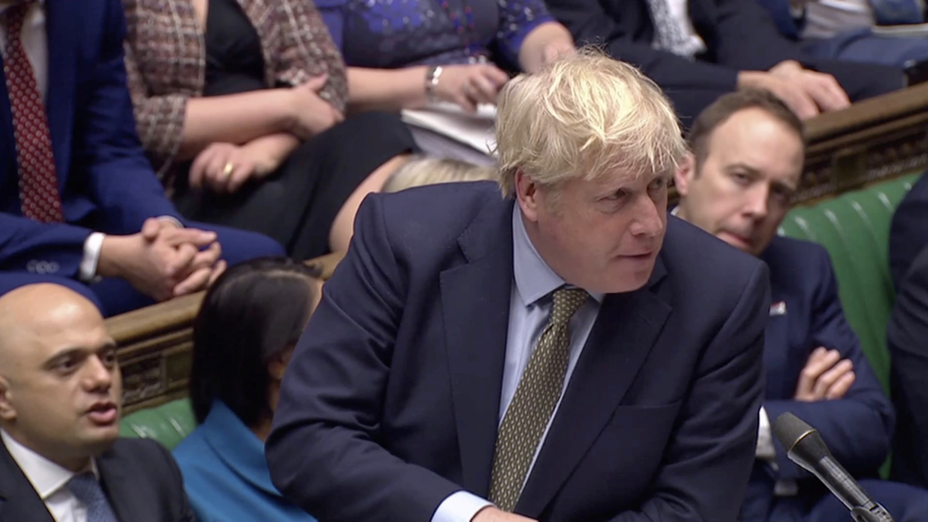 Britain's Prime Minister Boris Johnson