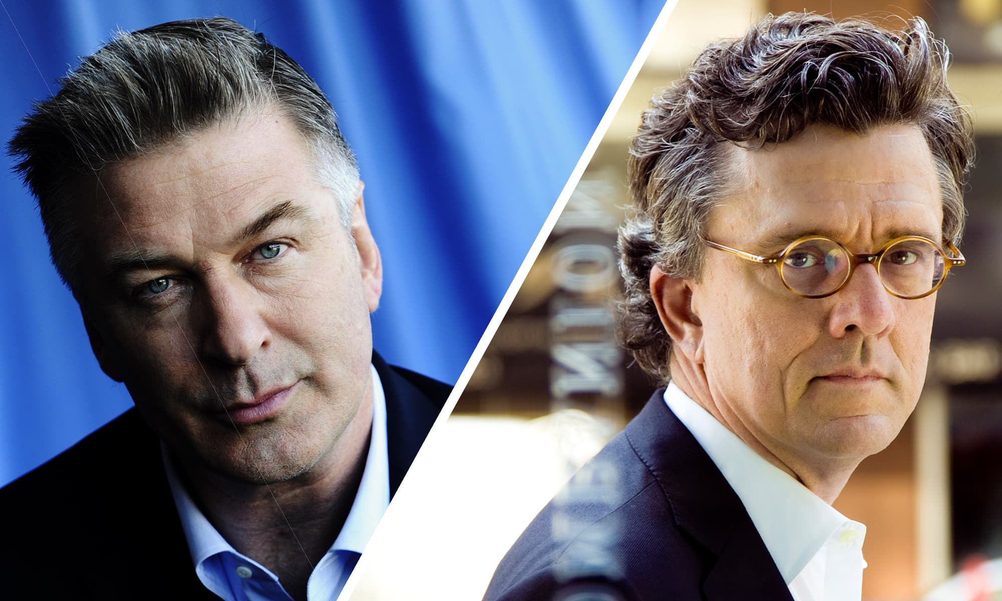 Alec Baldwin and Kurt Andersen