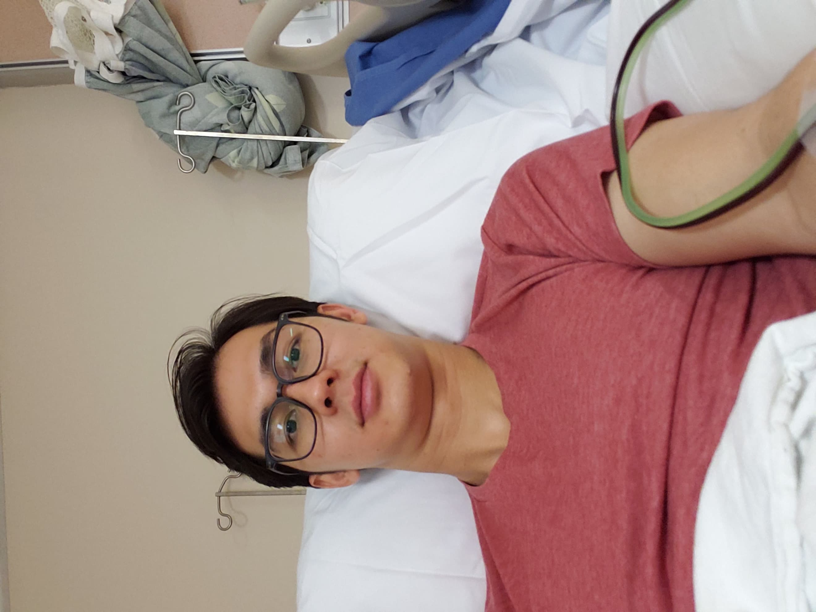 André Valleteau undergoes a leukapheresis procedure where several billion of his immune cells are extracted. 