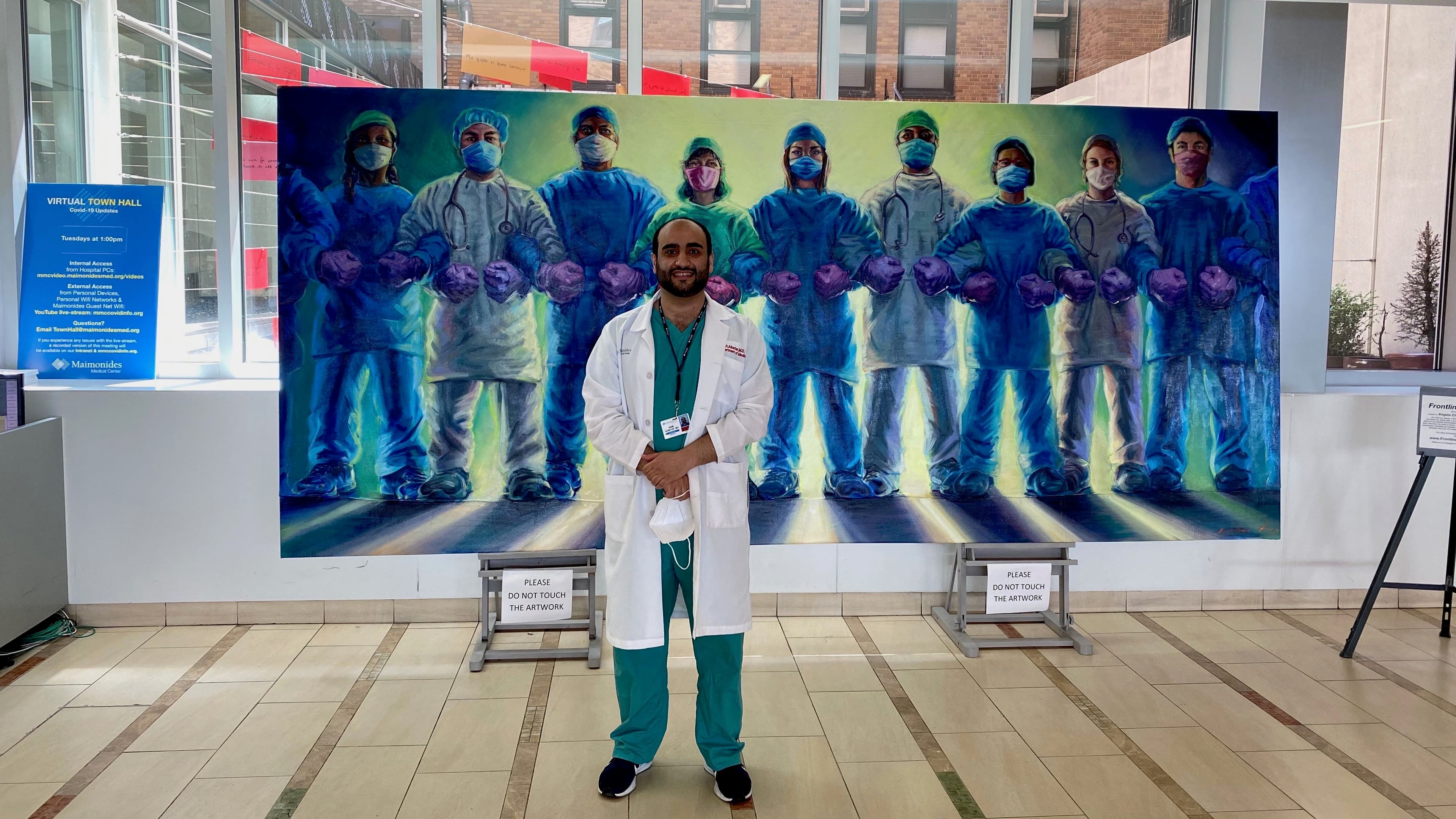 Today, Rami is a resident at Maimonides Medical Center in Brooklyn, New York, where he sees patients with numerous ailments, including COVID-19.