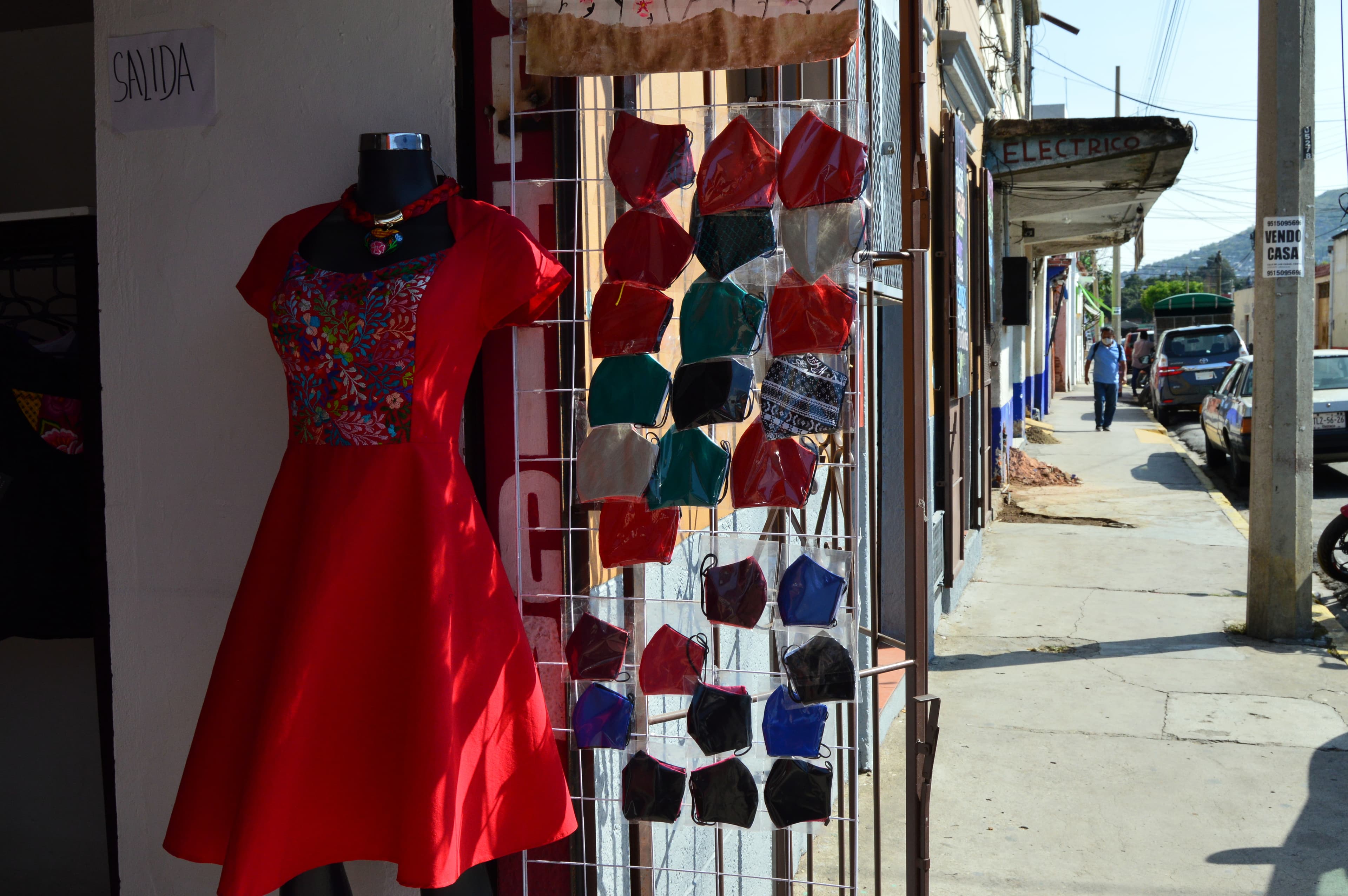 Many shops in Mexico have shifted to face mask production to stay afloat during the pandemic.