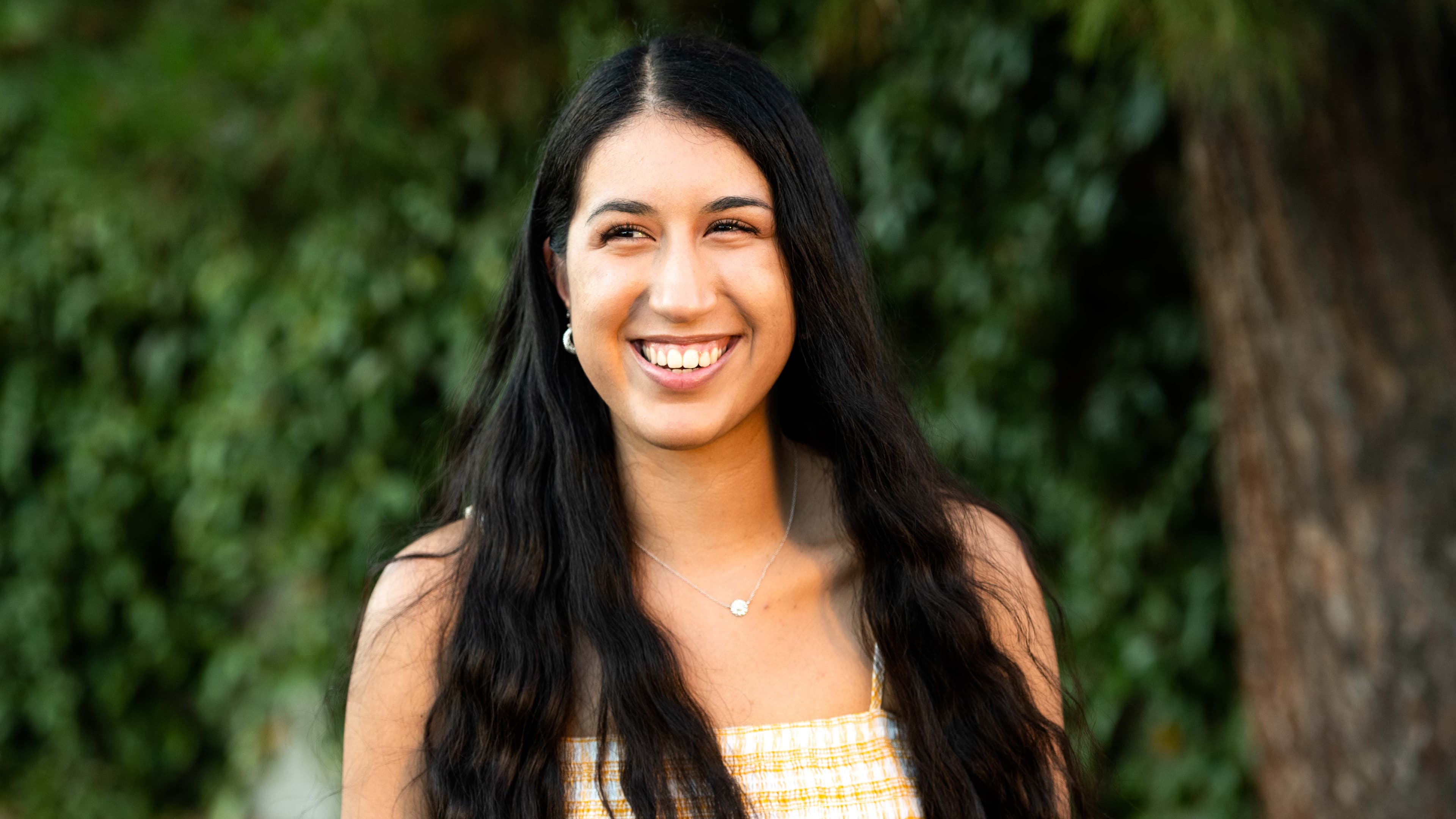 Adela Diaz, who will be a first-time voter in 2020, at home in Phoenix, Arizona.