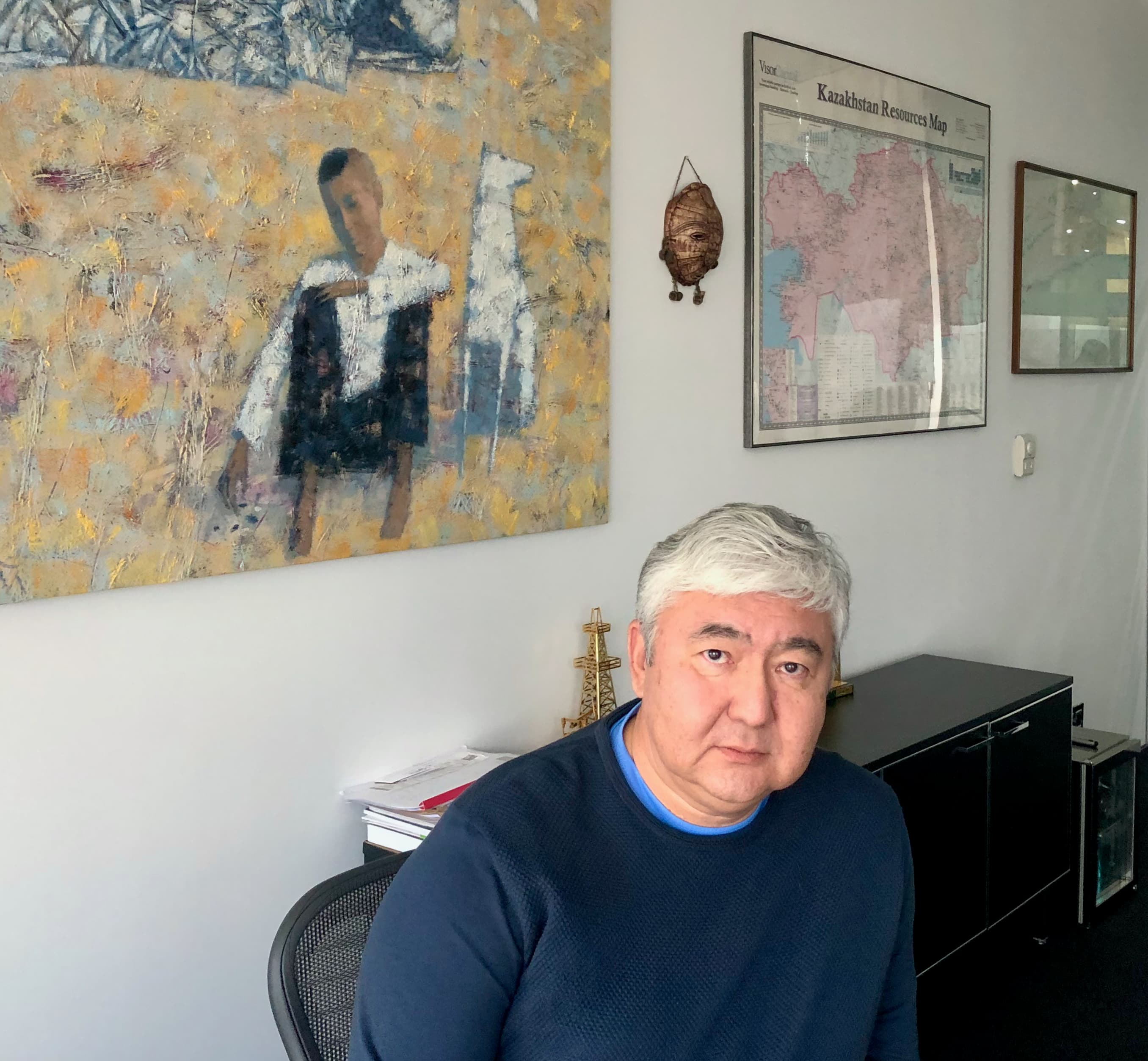 Almas Chukin, an entrepreneur who got Chinese funding for Kazakhstan’s first major wind energy projects after US and European potential investors turned him down.