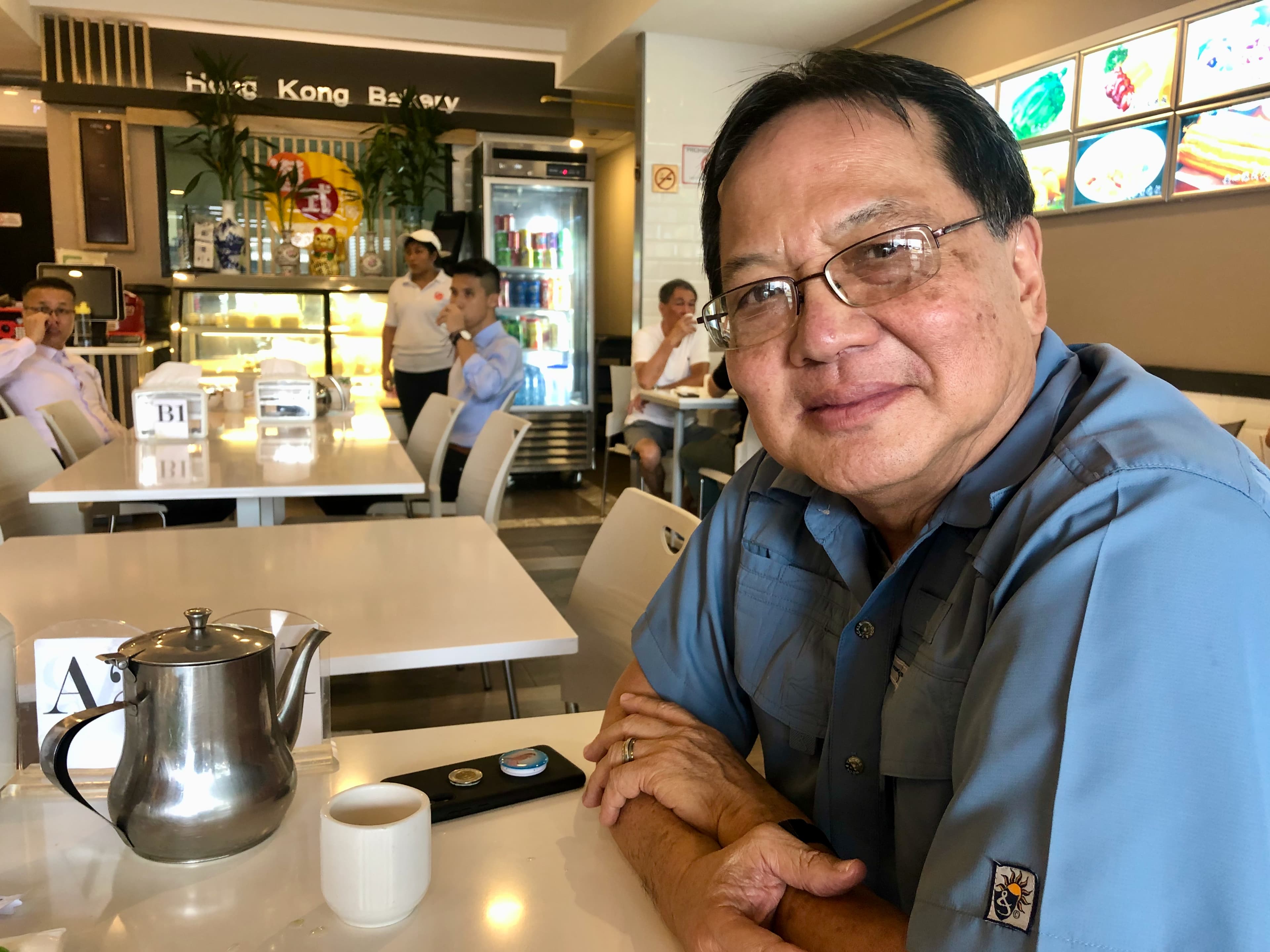 A portrait of engineer Johnny Wong.