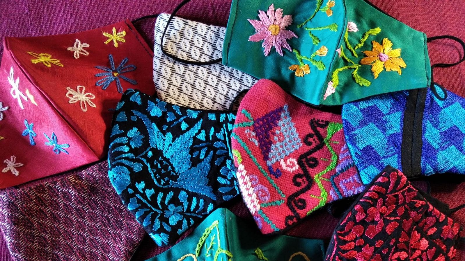 Shifting to face masks has been a survival move for many textile businesses in the southern state of Oaxaca, Mexico.