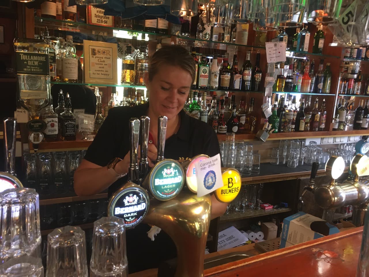 Bar Helsingborg's wwner Sarah Johansson