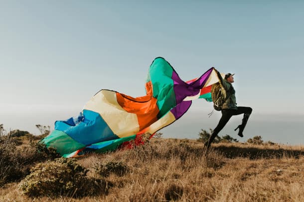 Hiking in 6-inch heels