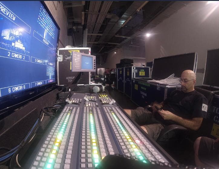 Multi-camera director Tim Brennan in the UK hasn't had work in the industry for 11 months.