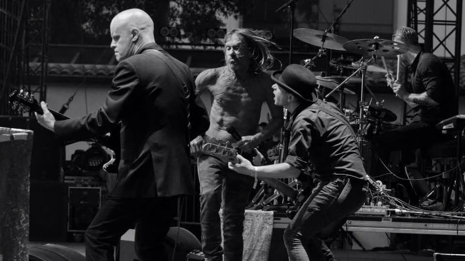 Scottish bass player Ben Ellis has performed with Iggy Pop for the past seven years with many concerts at festivals throughout Europe.