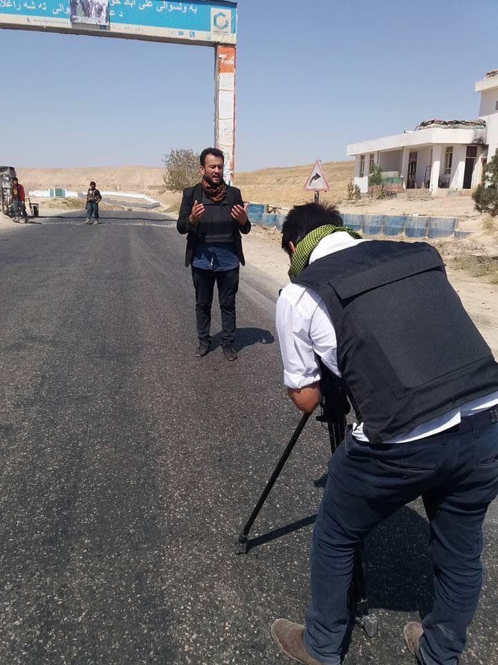 Nusrat Parsa, a 32-year-old Afghan journalist has been targeted for his work.