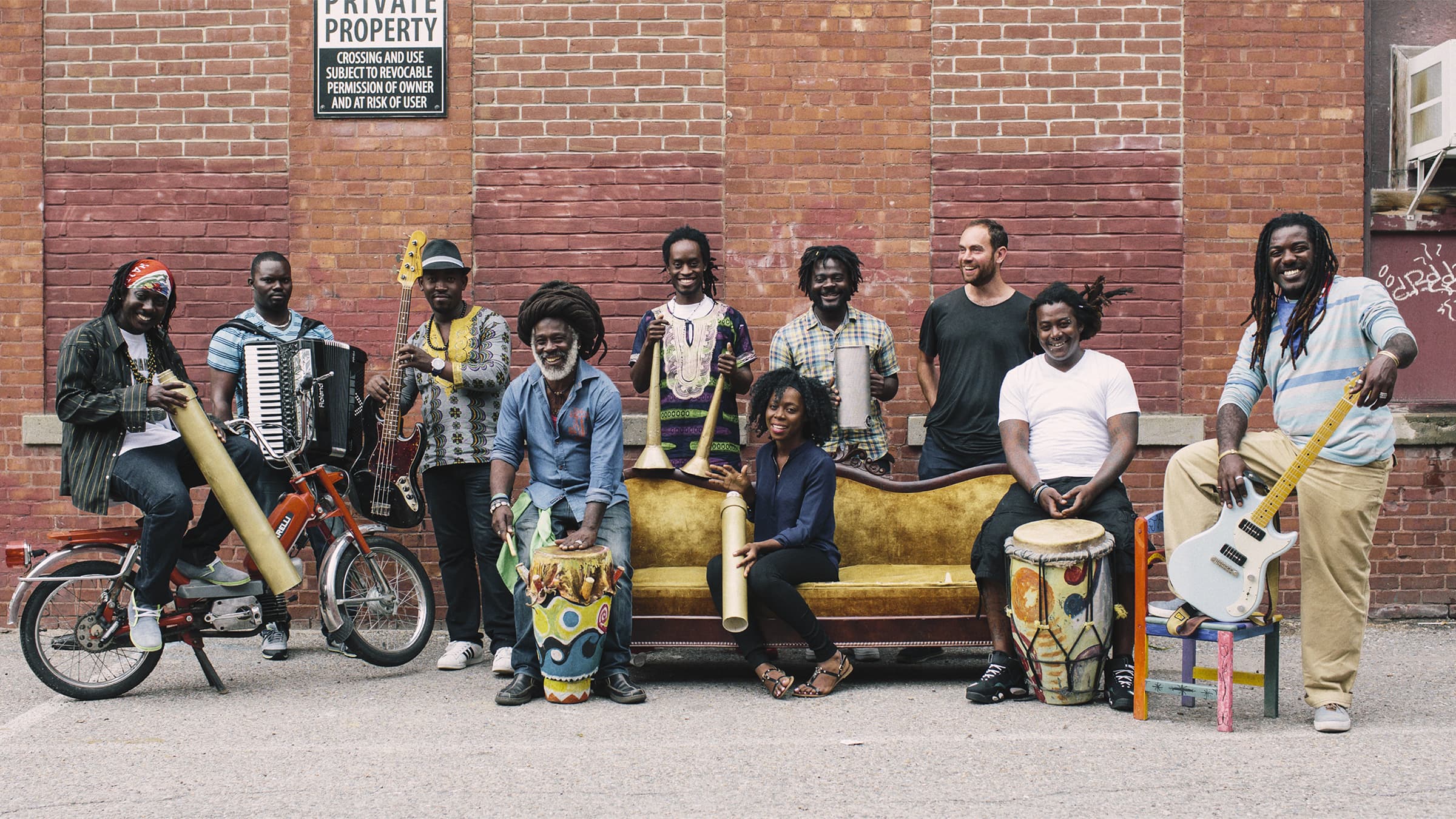 Multi-generational Haitian band Lakou Mizik has a new album in collaboration with Grammy-winning electronic music artist Joseph Ray titled ‘Leave The Bones.’