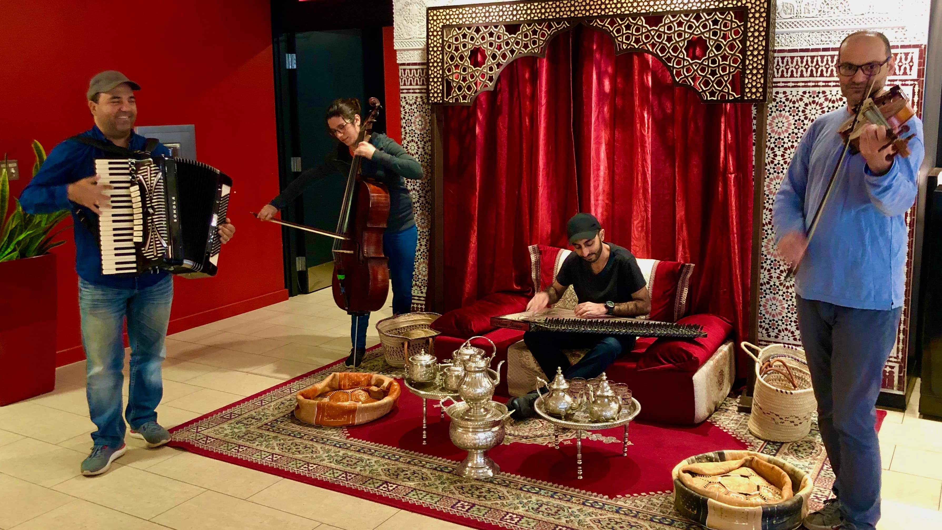 Taraf Syriana at Montreal’s Moroccan Centre.