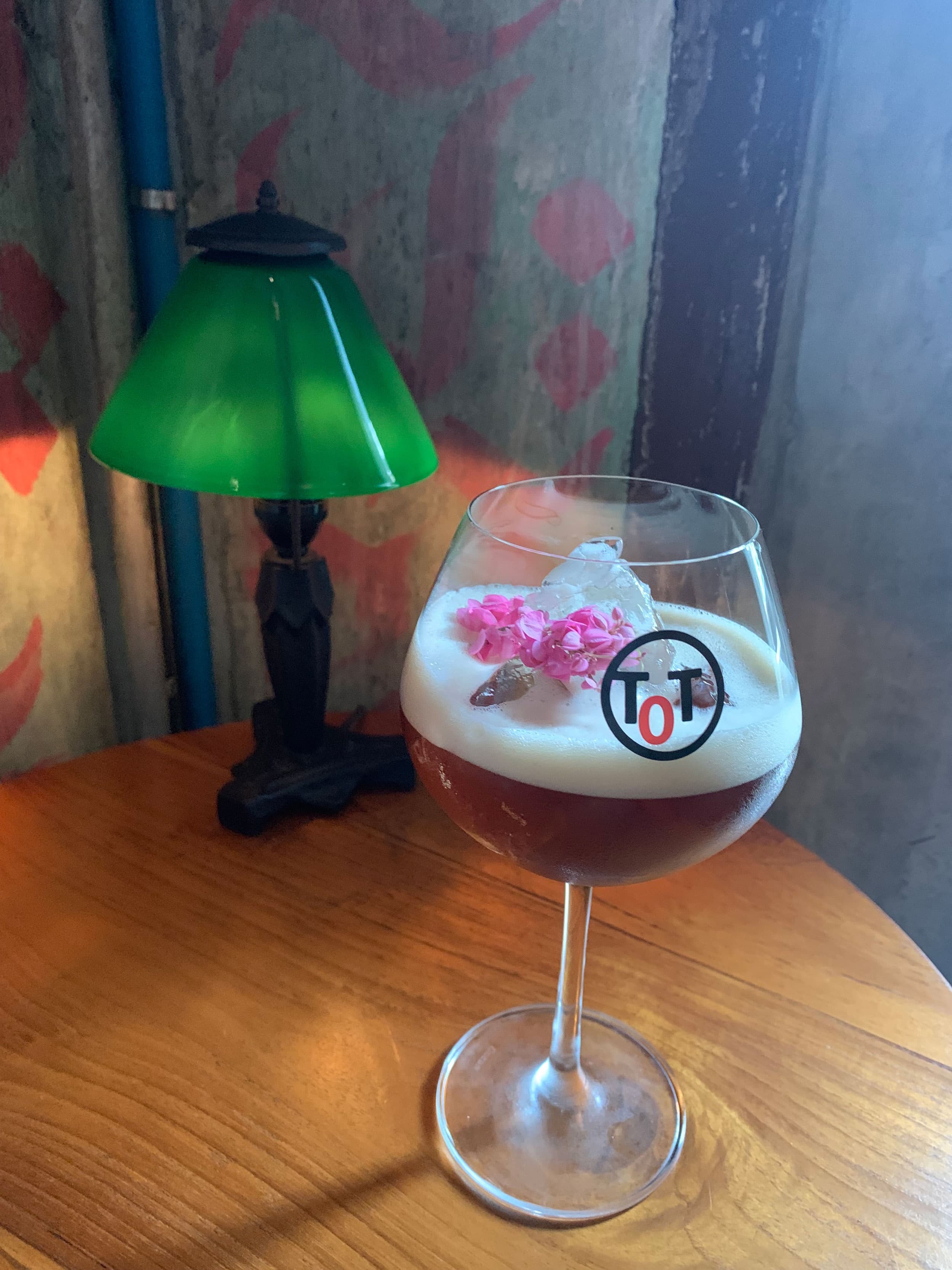 A cocktail infused with the kratom leaf.