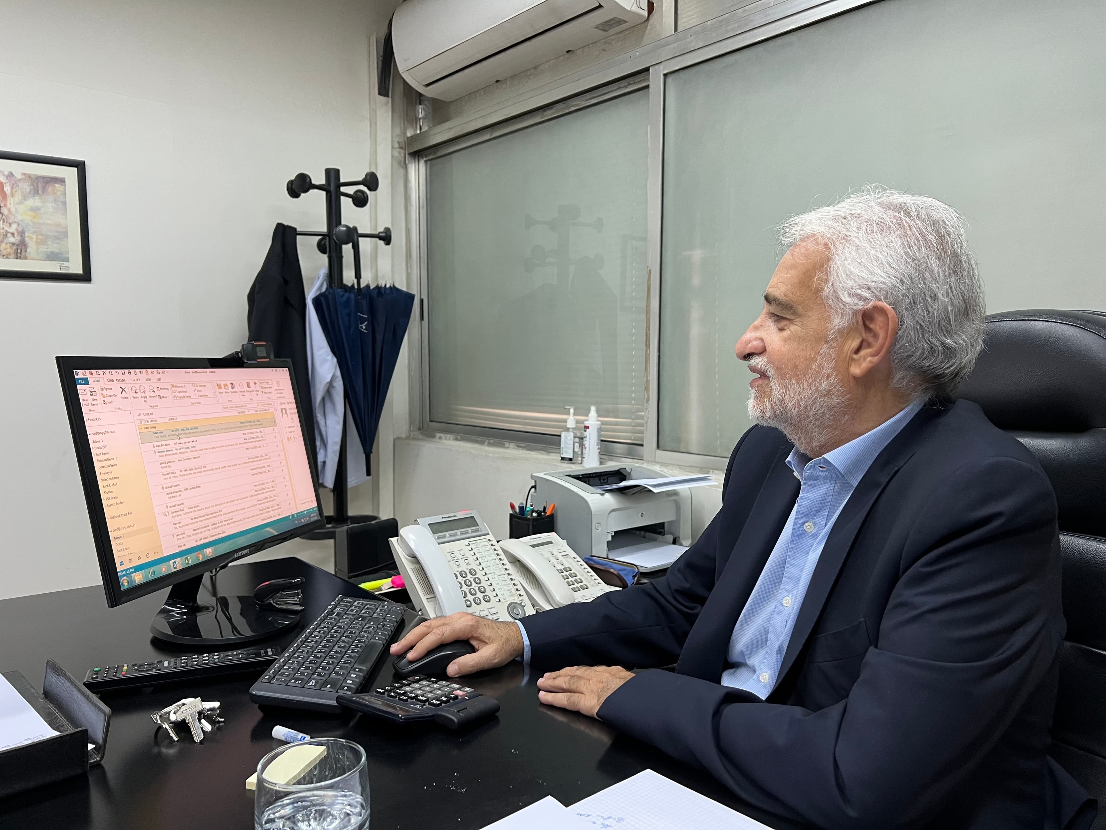 Ziad Bekdache, CEO of Oriental Paper Products, said that he is considering moving his operations abroad because of the economic problems in Lebanon and Saudi Arabia's ban on imports from Lebanon.