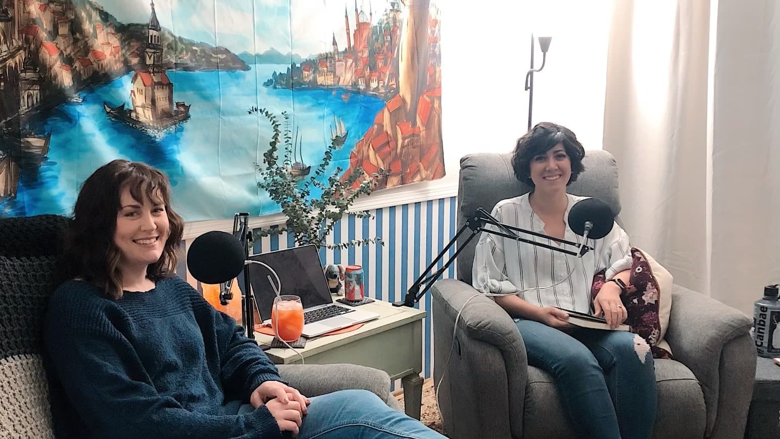 Kristin Curran and Ashley Faria