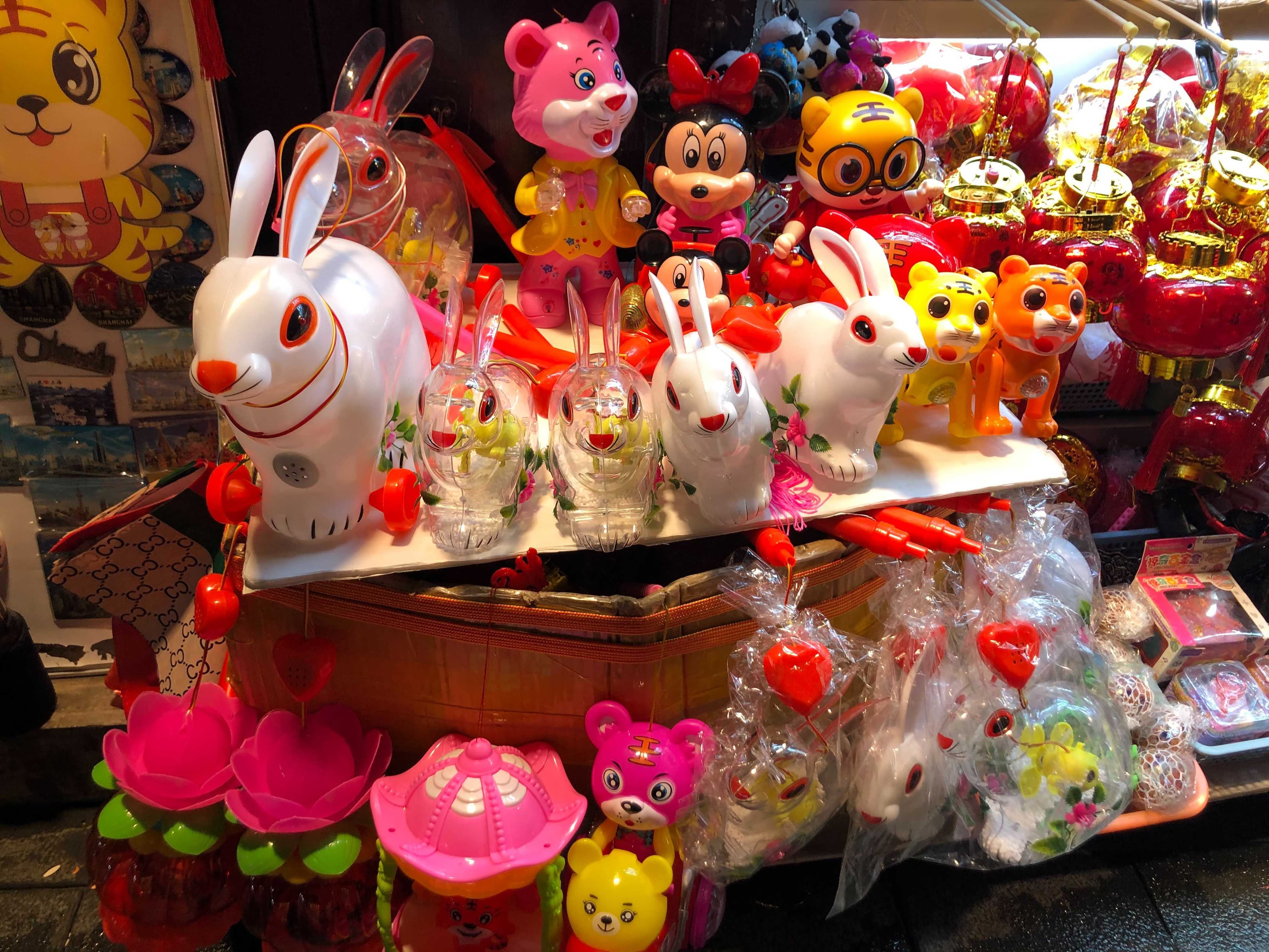 Lanterns for sale at Yuyuan Garden, Shanghai.