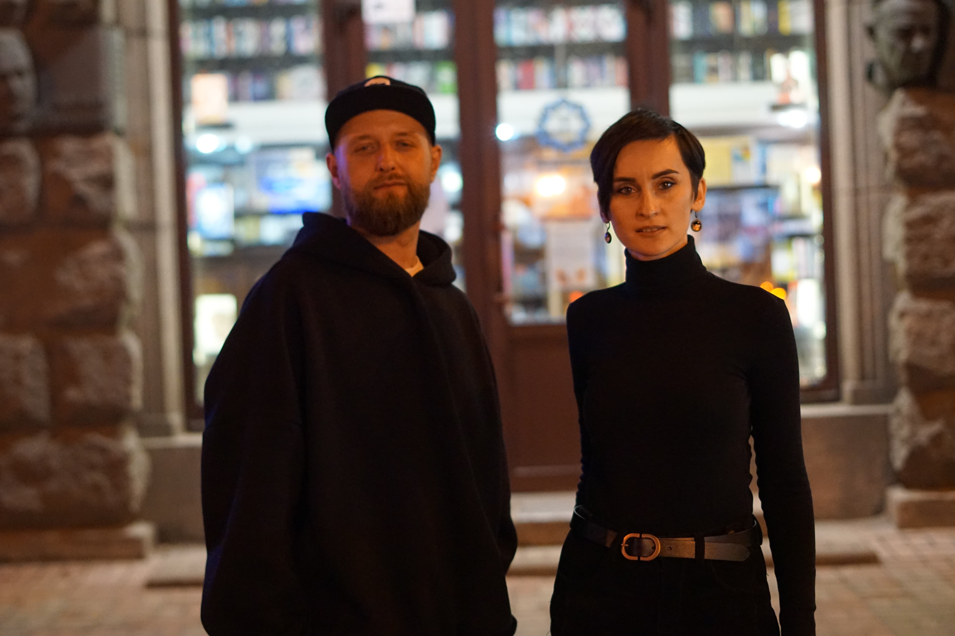 Go_A Band from Kyiv includes Kateryna Pavlenko (vocals) and Taras Shevchenko (founder/keyboard and percussion).