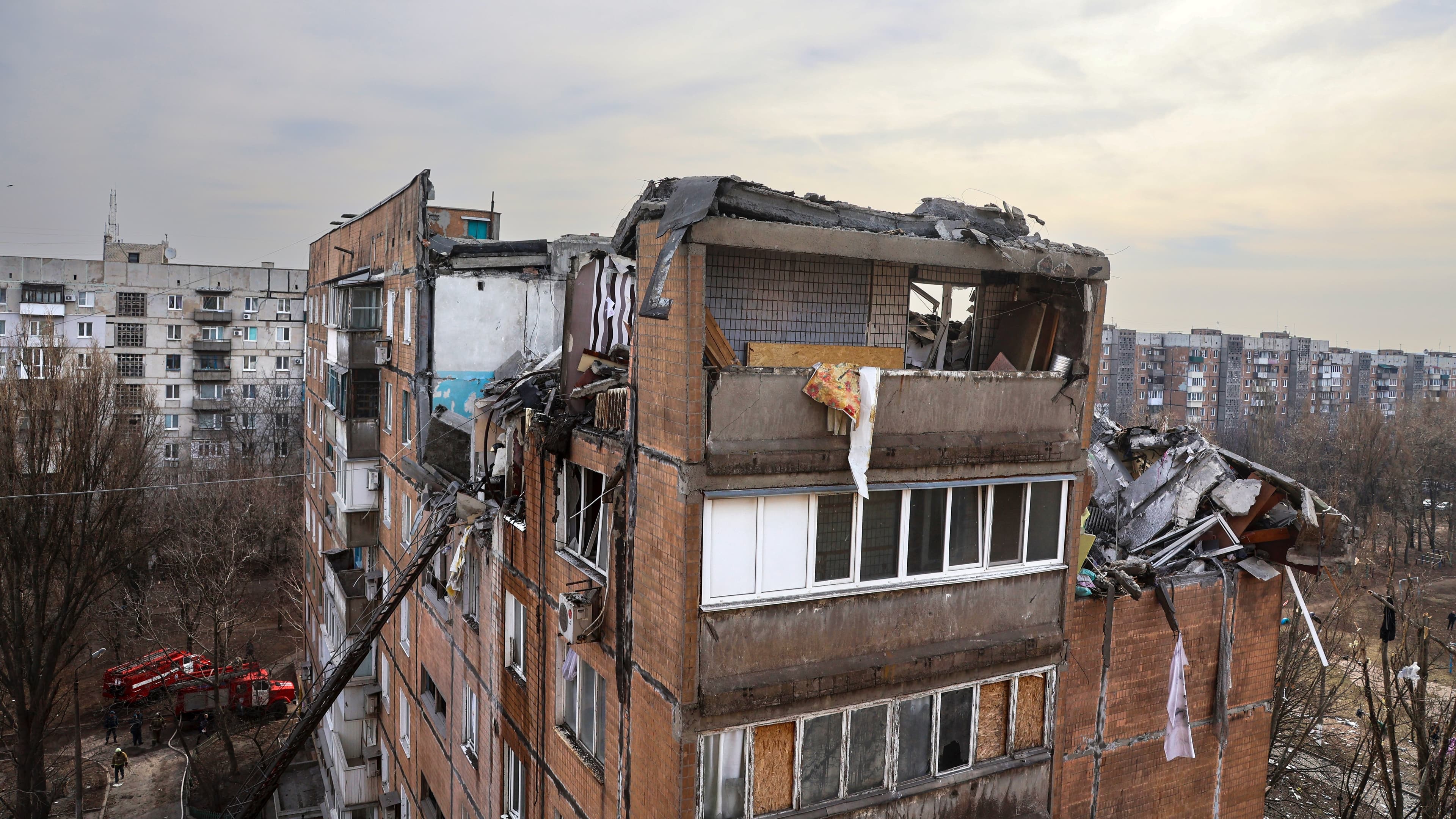 demolished buildings