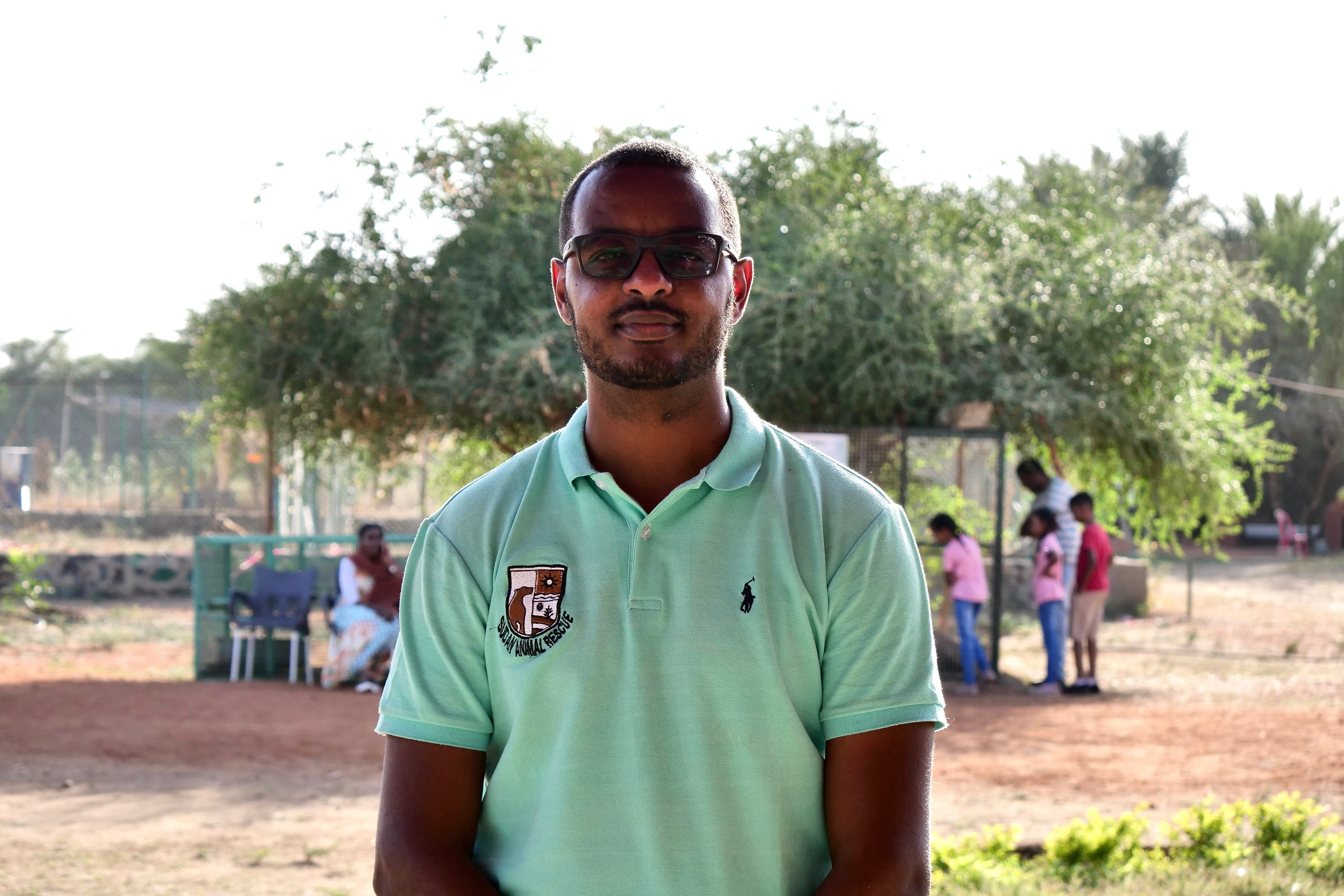 Osman Salih, founder of the Sudan Animal Rescue, Khartoum, Sudan