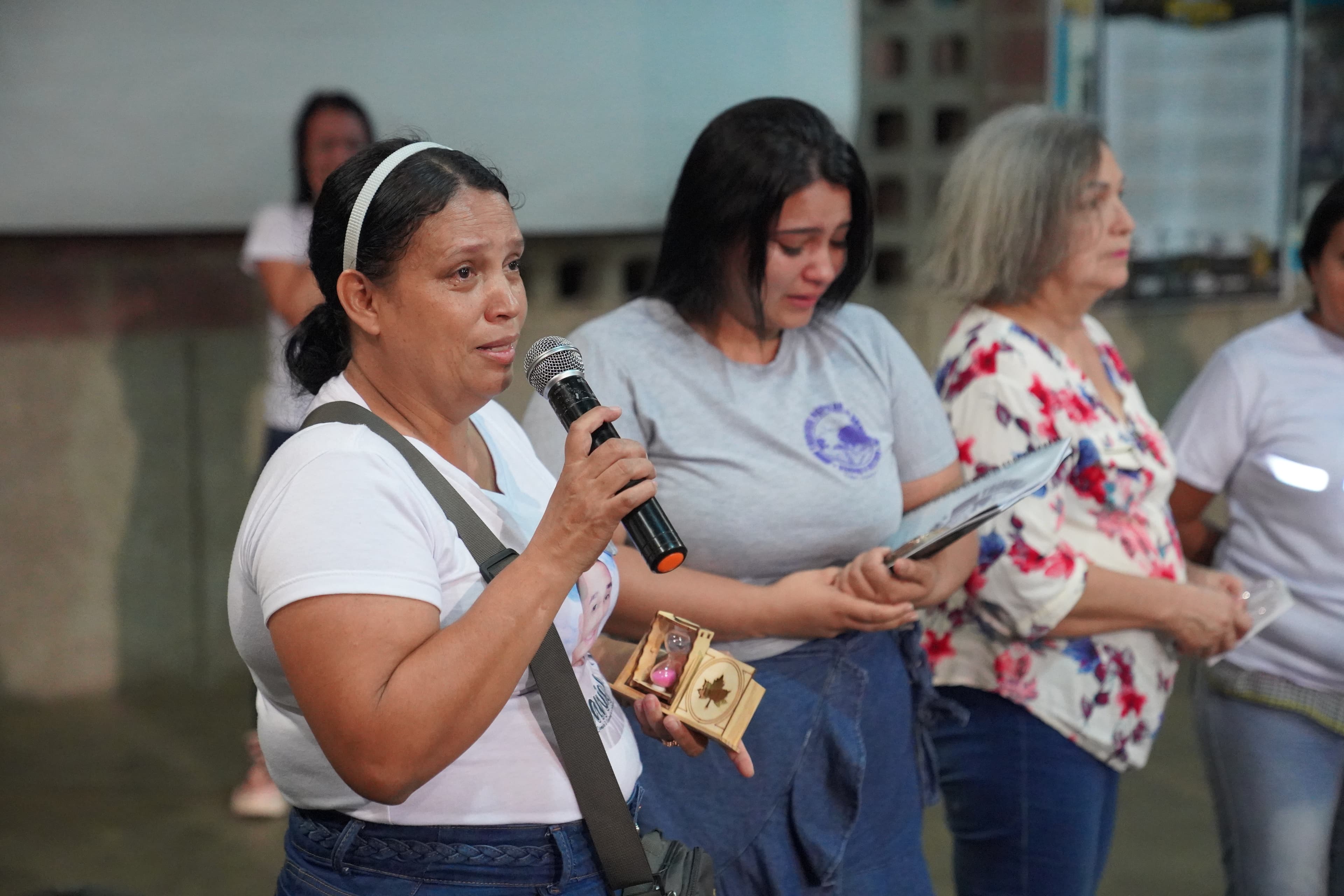 Relatives of youth killed in last year's protests spoke at the inauguration of the Siloe People's tribunal on May 3rd