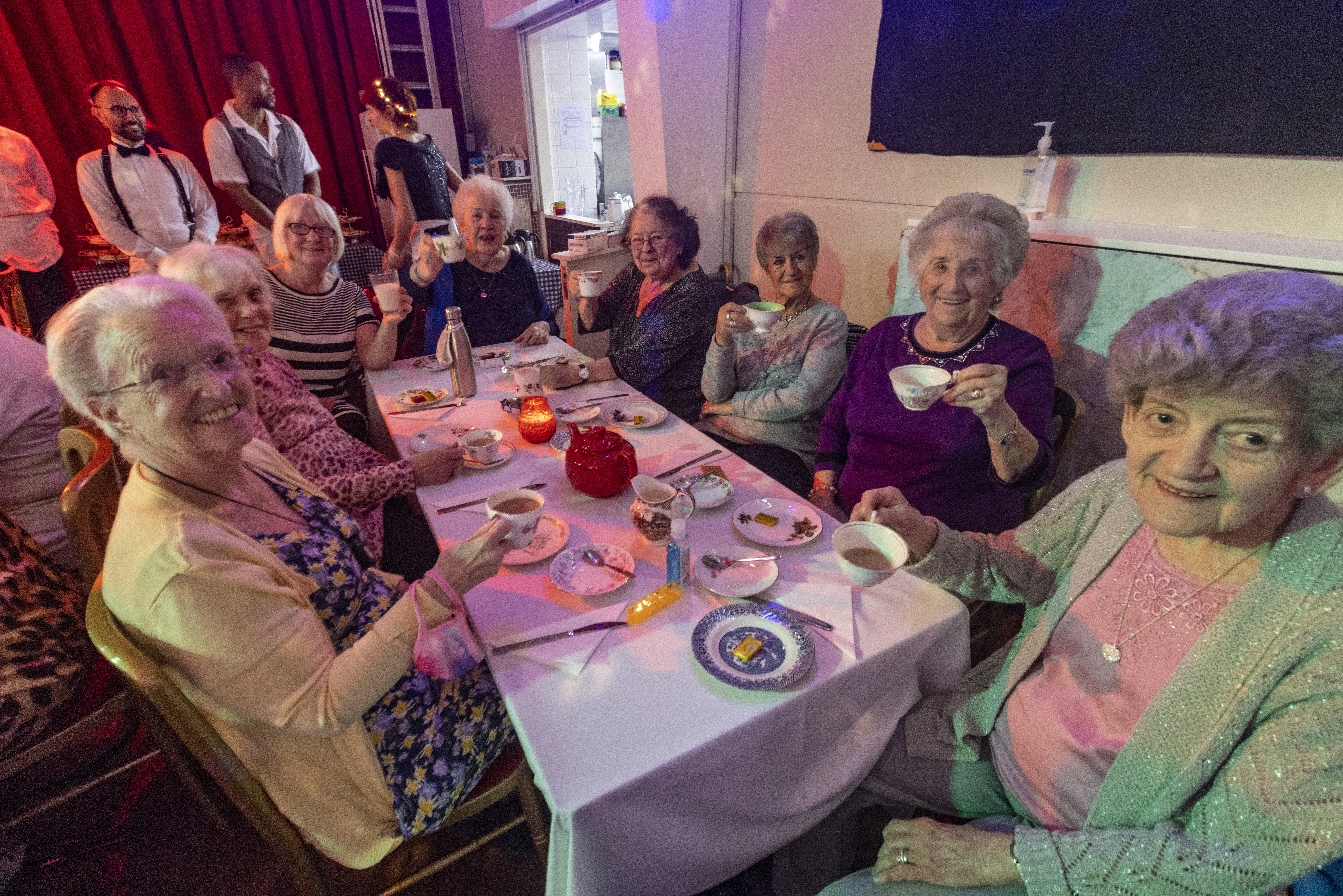 Fifer met new friends who love dancing as much as she does.