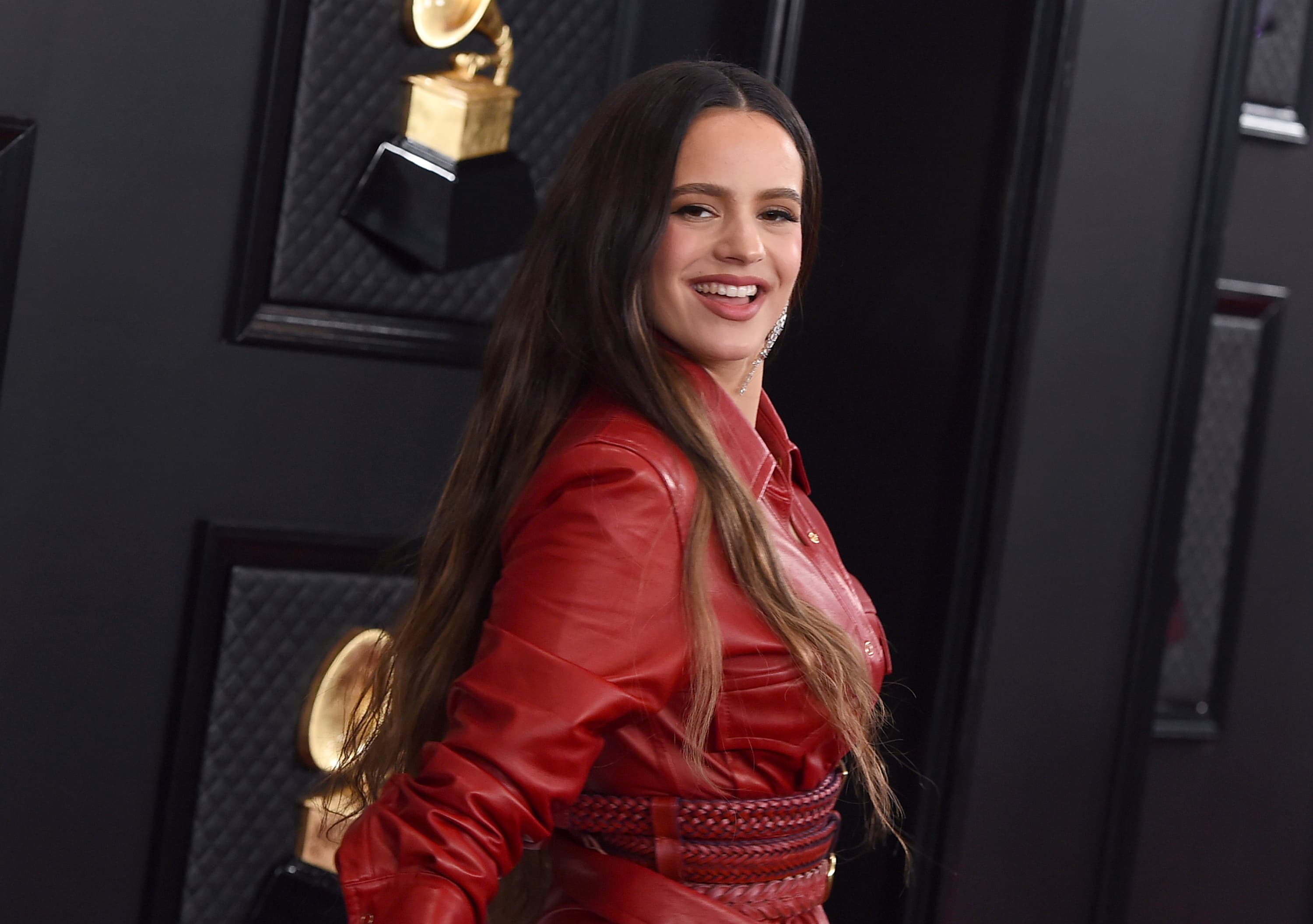 Rosalia arrives at the 62nd annual Grammy Awards in Los Angeles