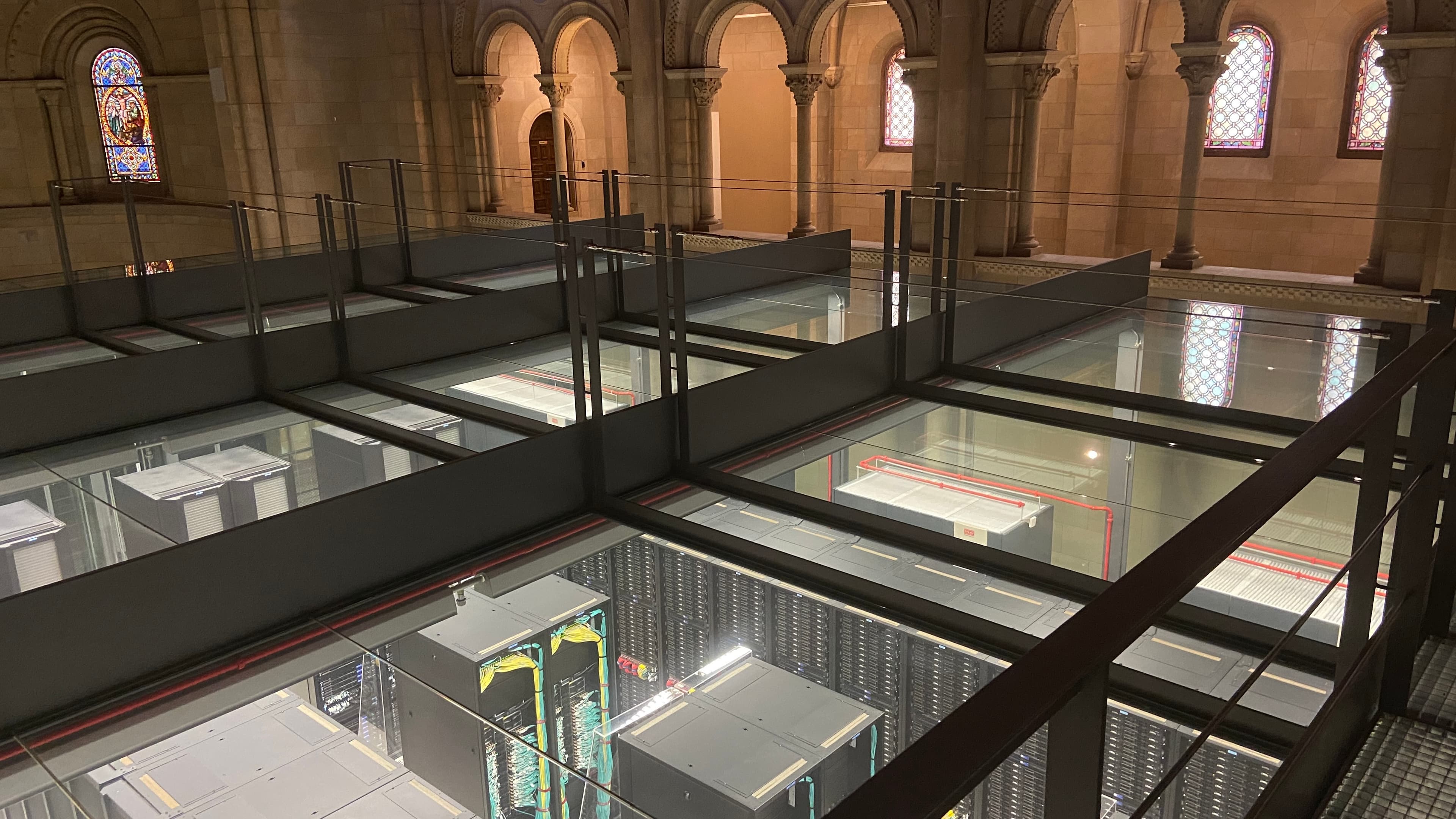 The MareNostrum 4, has been housed in this gothic-era chapel, for nearly 20 years