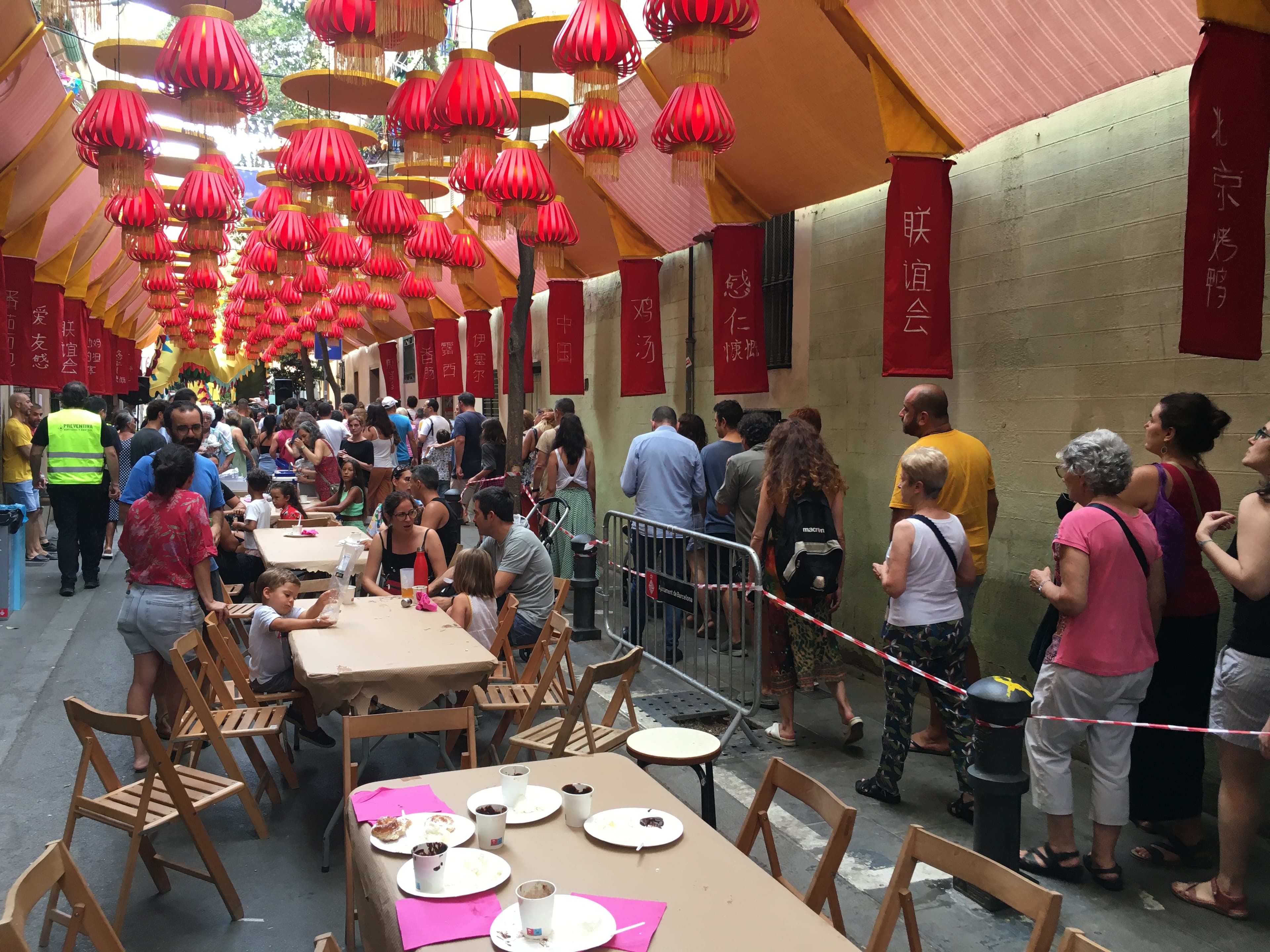 people eating at a table